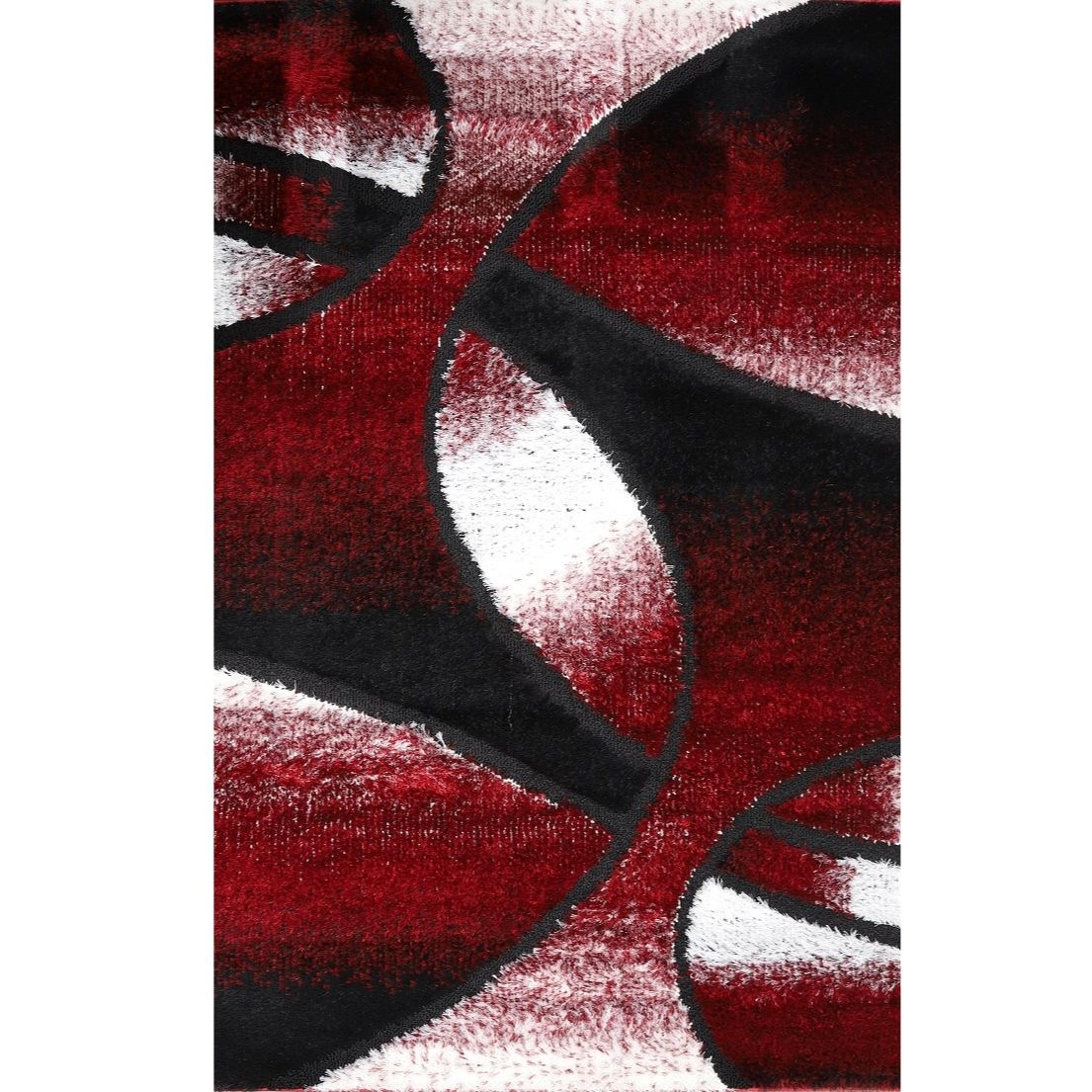 LBaiet SD761R81 Sedona 8 x 10 (ft) Loomed Polypropylene Black Rectangular Indoor Geometric Area rug