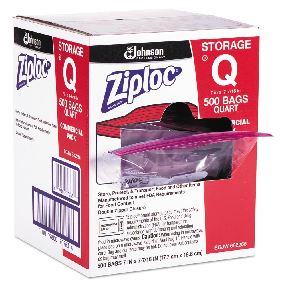 Ziploc Pinch & Seal Storage Bags, Gallon, 250 Count 
