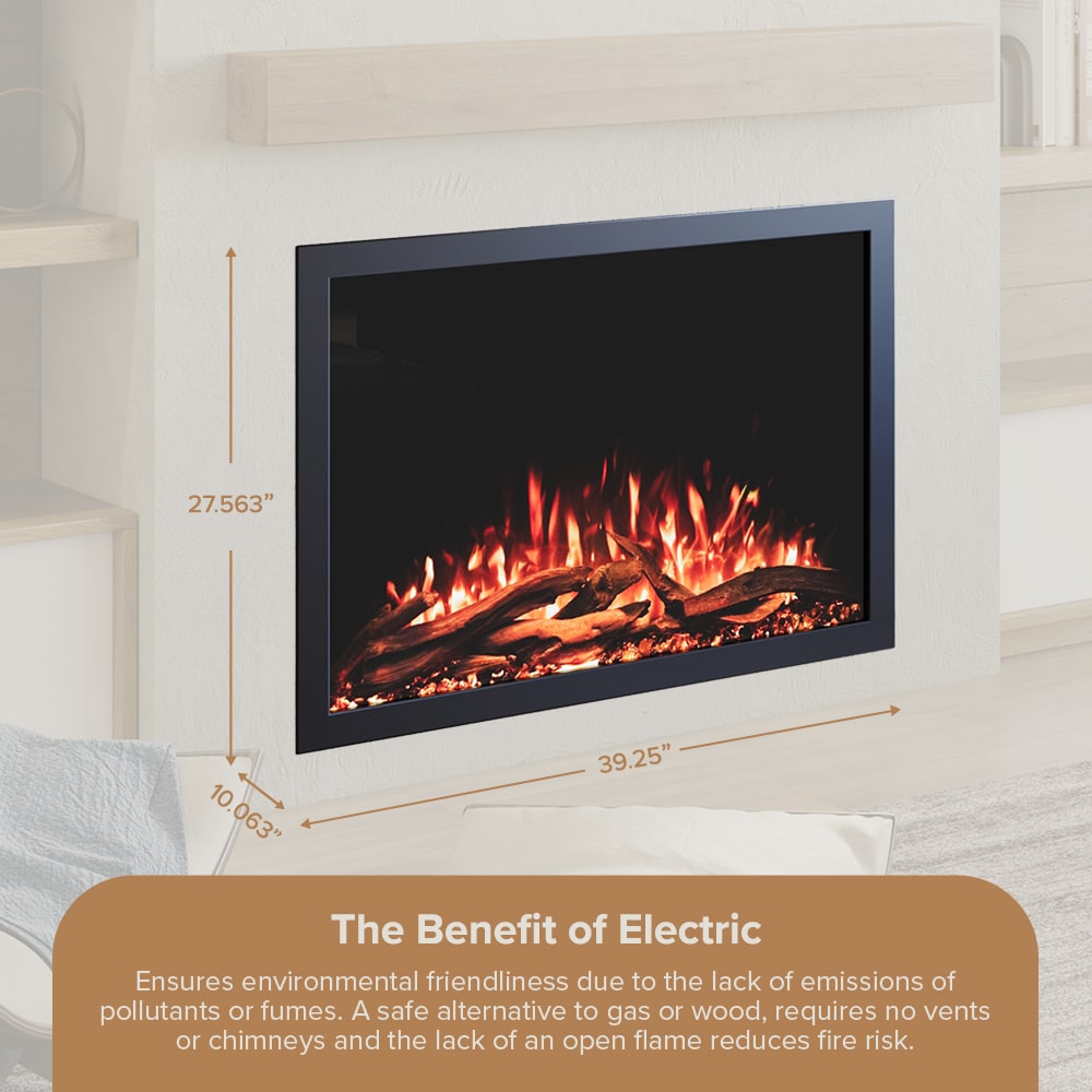 Modern Ember ME-HM38-TRAD Electric-Fireplace-Fireboxes - View #5