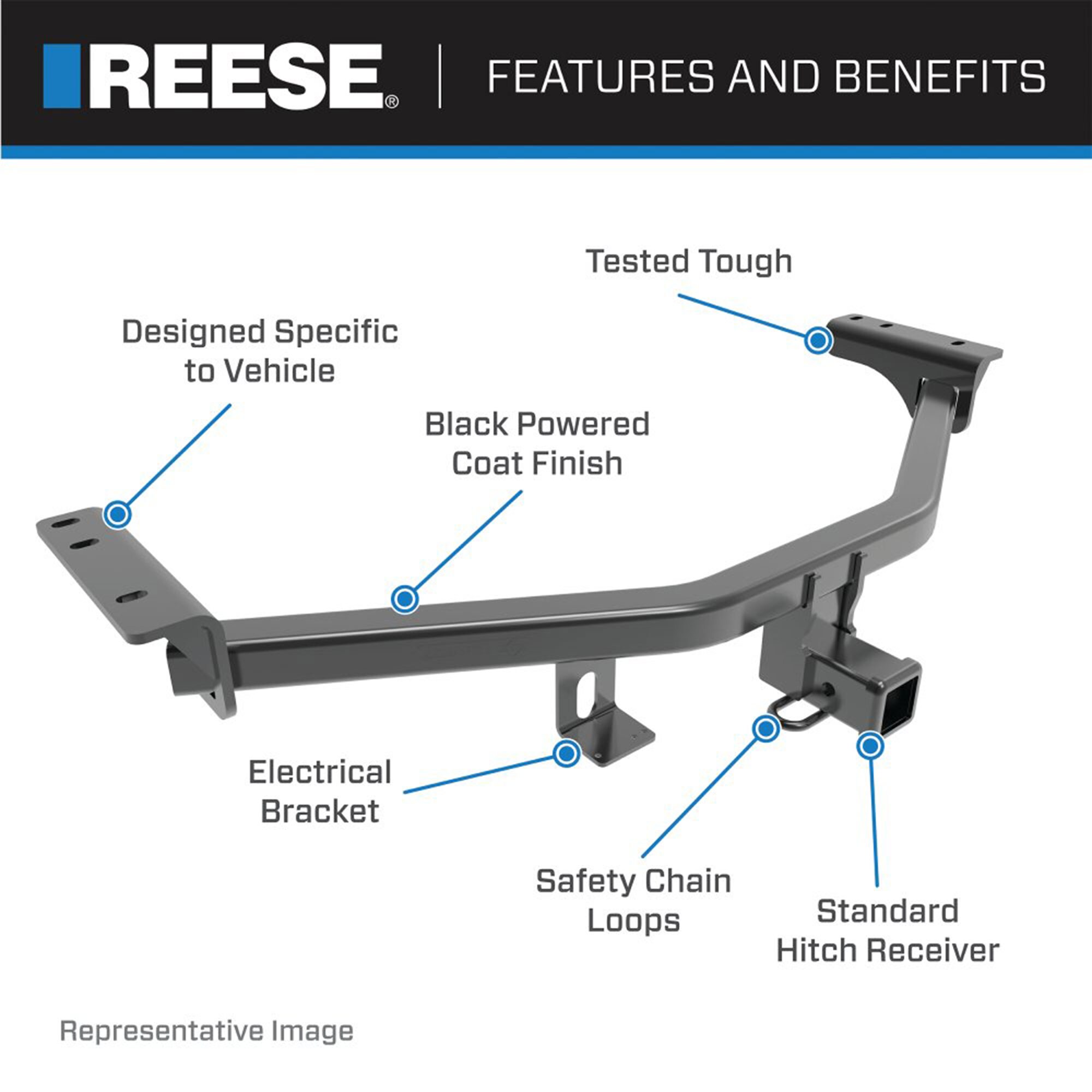 Reese Towpower 37096 HORIZON Hitch-Balls - View #3