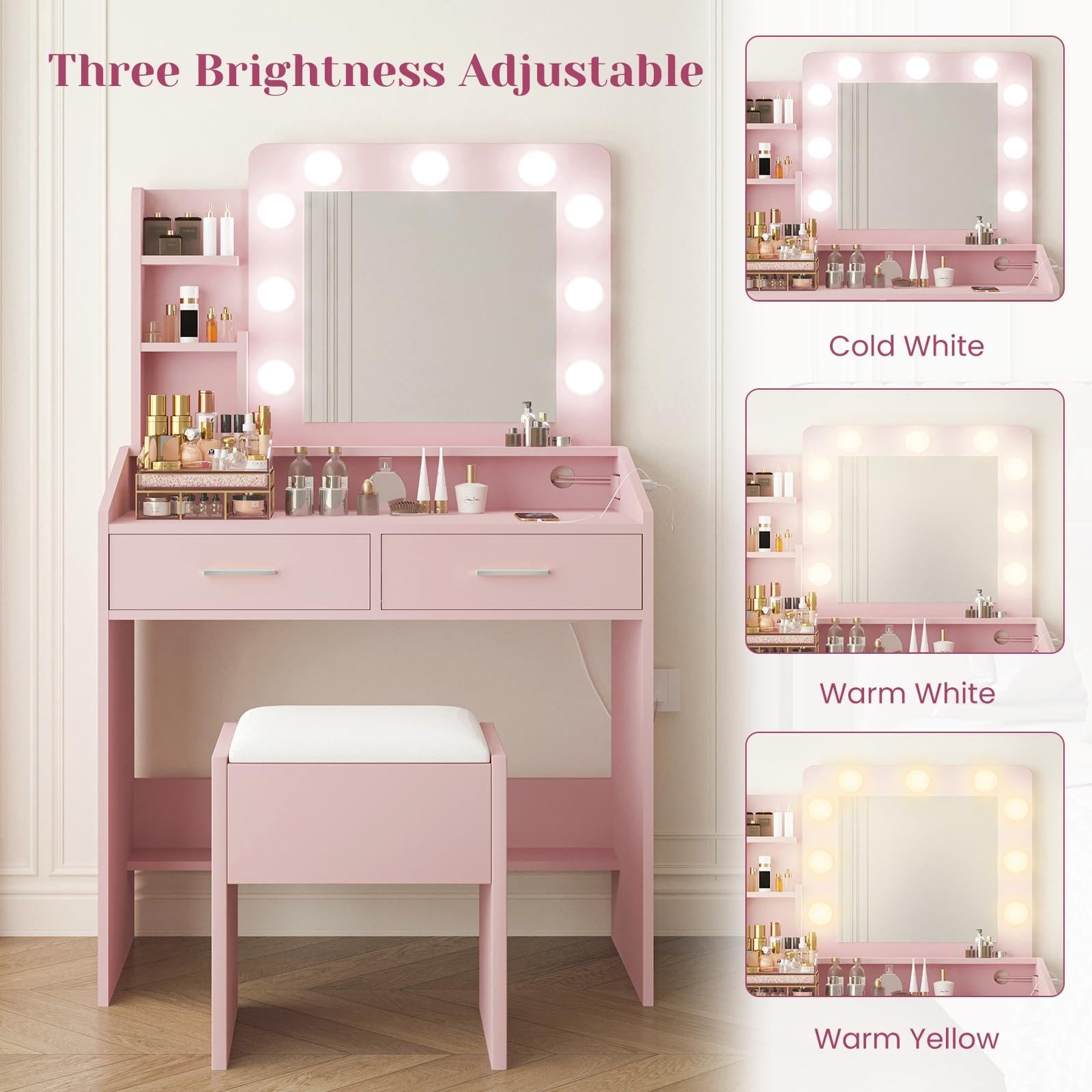 GarveeLife LSLX0401SZT069 Bedroom-Vanities - View #6