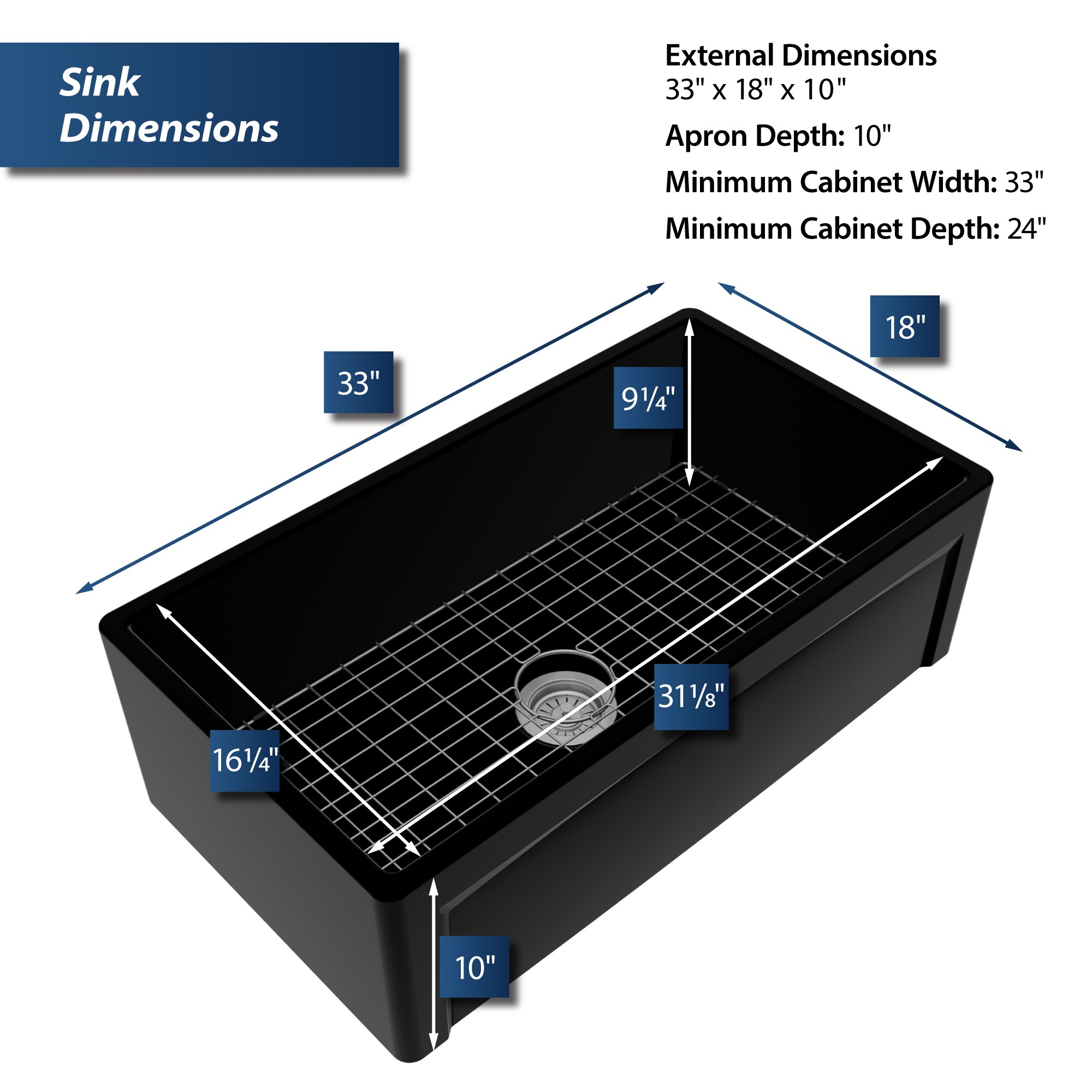 Karran FCP33SBMB Kitchen-Sinks - View #6