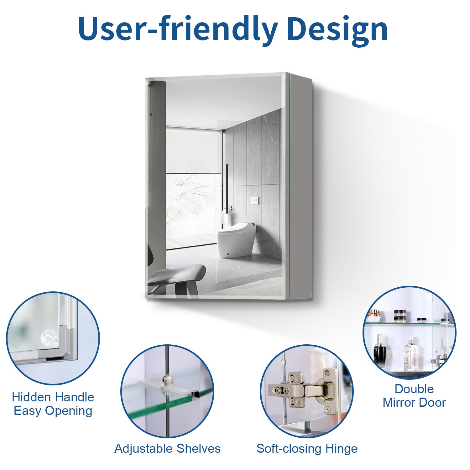 Forclover 00754318825182 Bathroom-Medicine-Cabinets - View #5