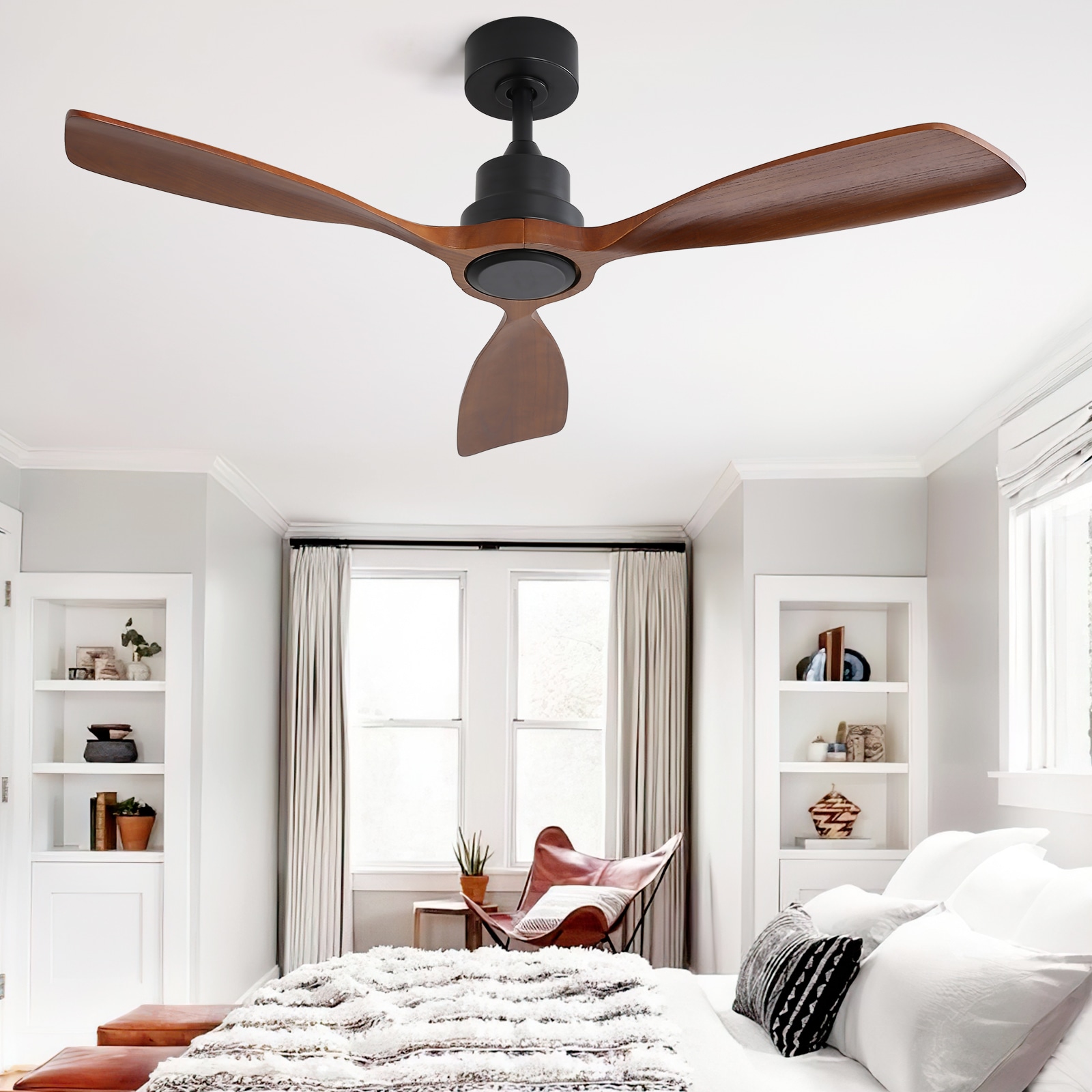 Sofucor LW-48K010-BK-WD-HTM Ceiling-Fans - View #6