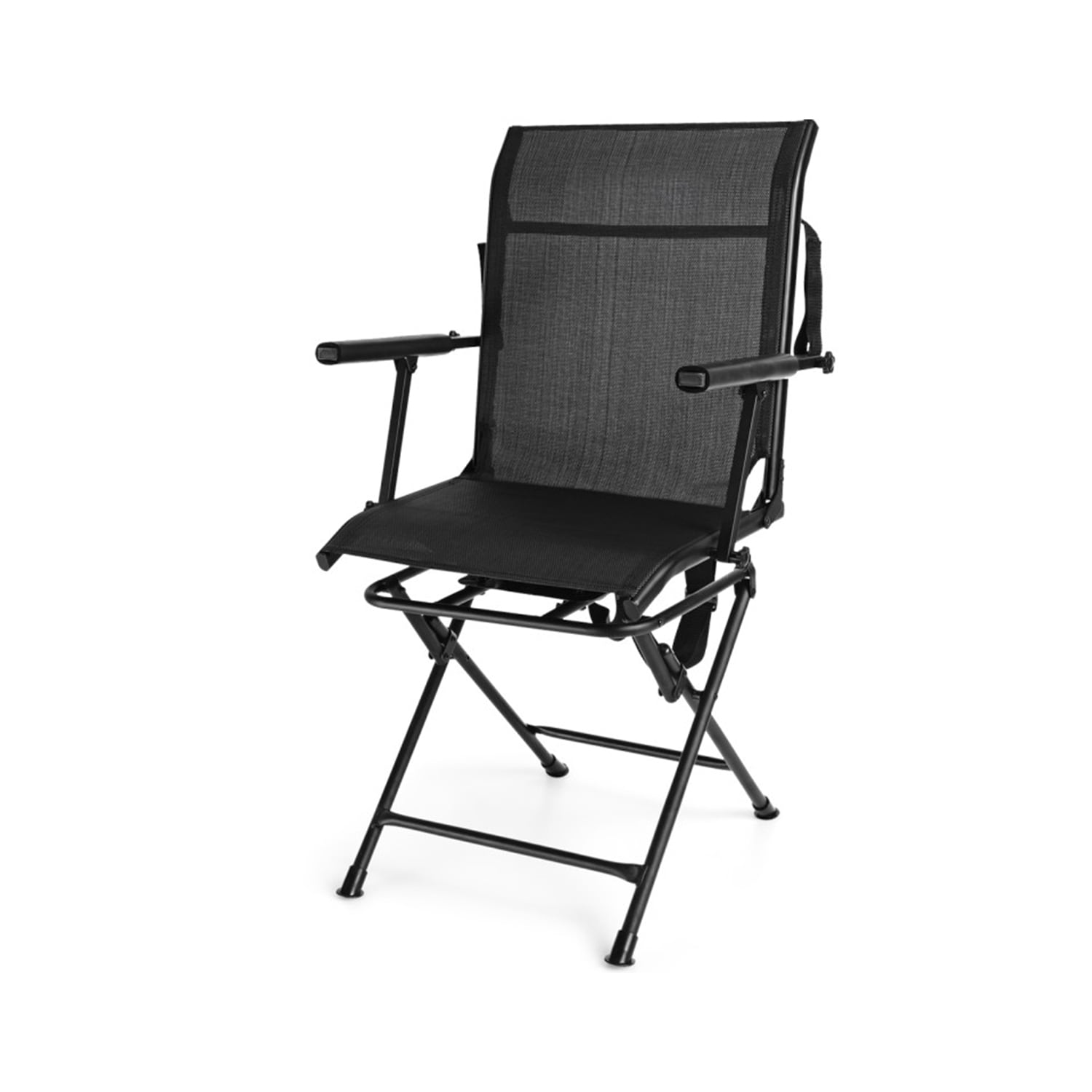 LIVIZA DOG70412BK Polyester Black Folding Camping chair