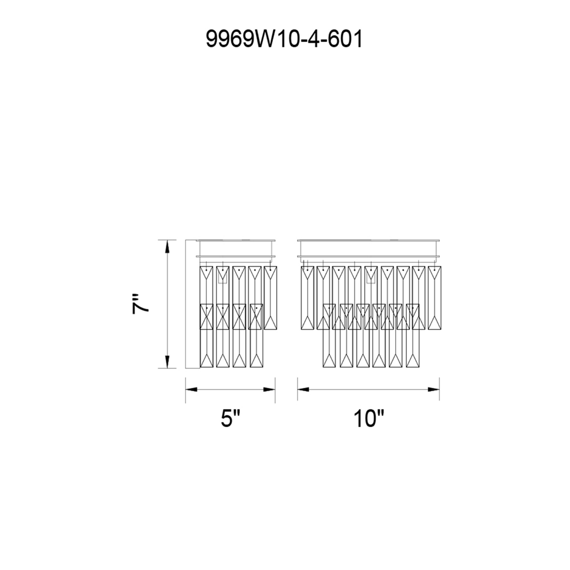 CWI Lighting 9969W10-4-601 b090000 - View #3