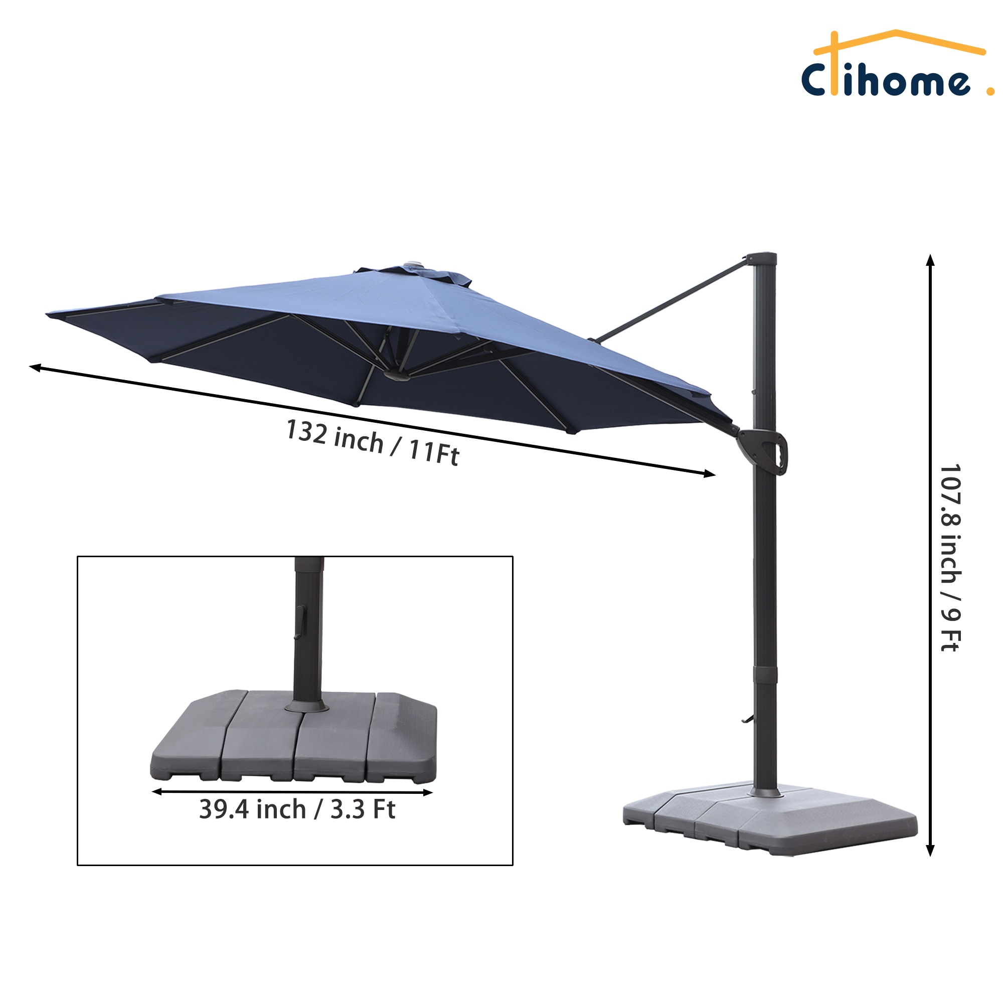 Clihome EDBL-UM1621002KK Umbrellas-2 - View #4