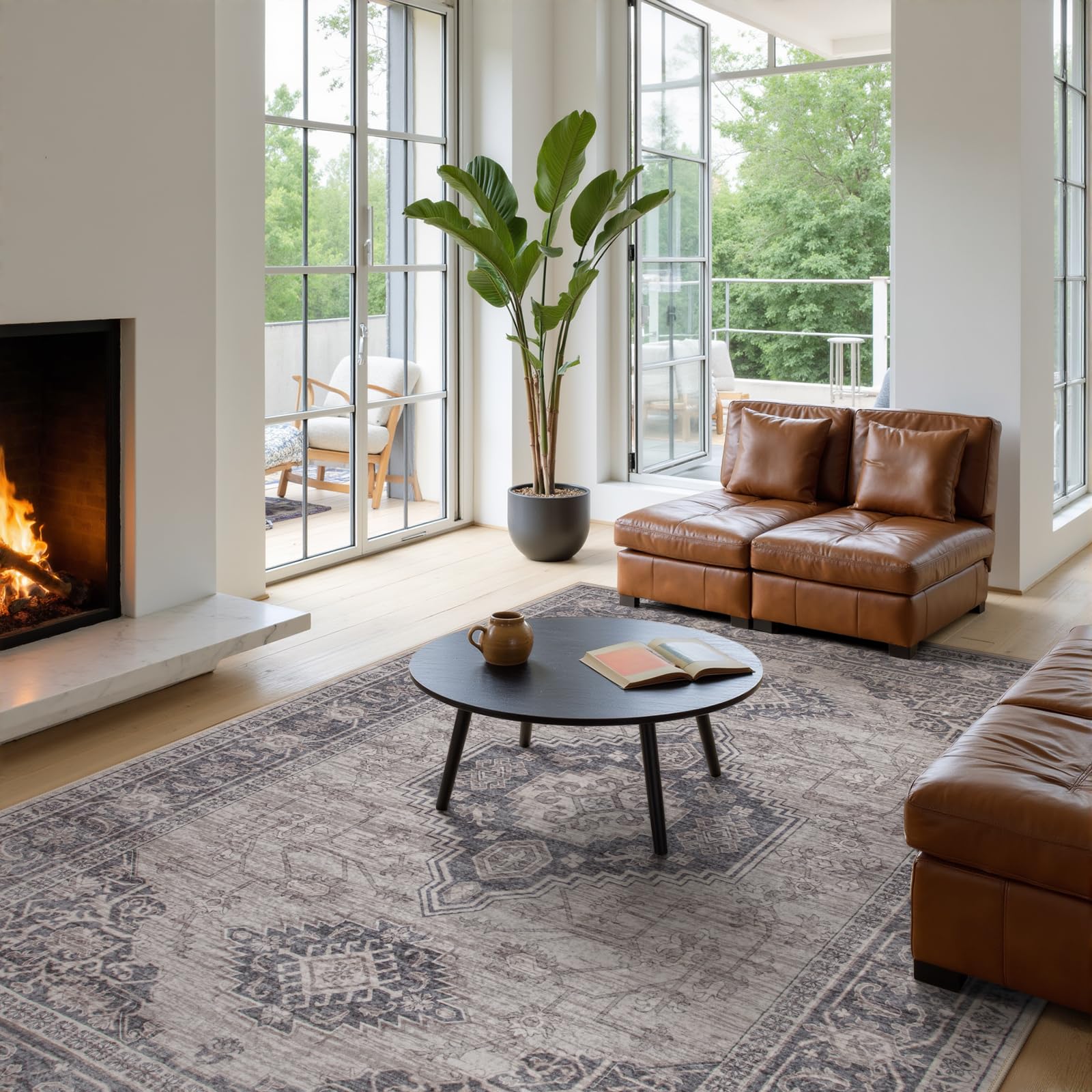 Lahome AR-DYR-071-BR1 rugs - View #5