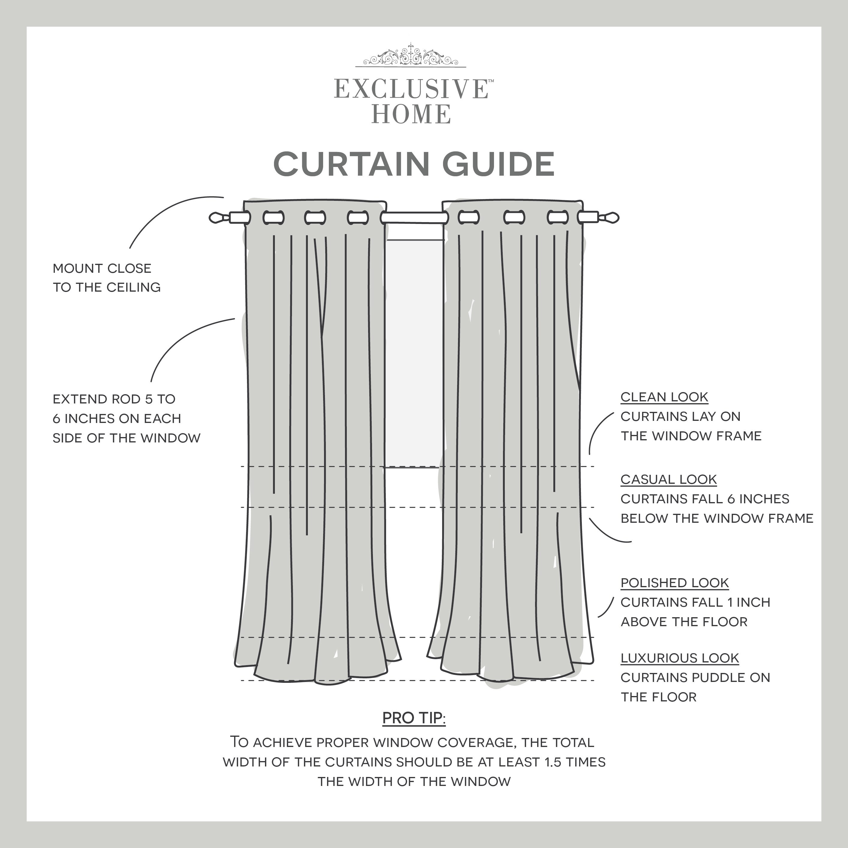 Exclusive Home YA013565DSEHG1 A207 curtains - View #7