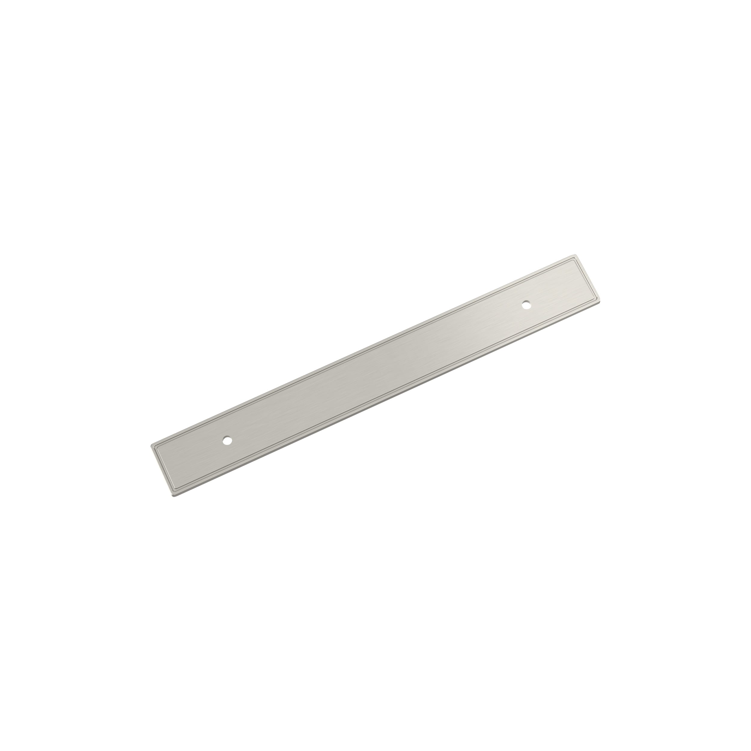 Amerock BP37604G10 Satin Nickel Steel Backplate