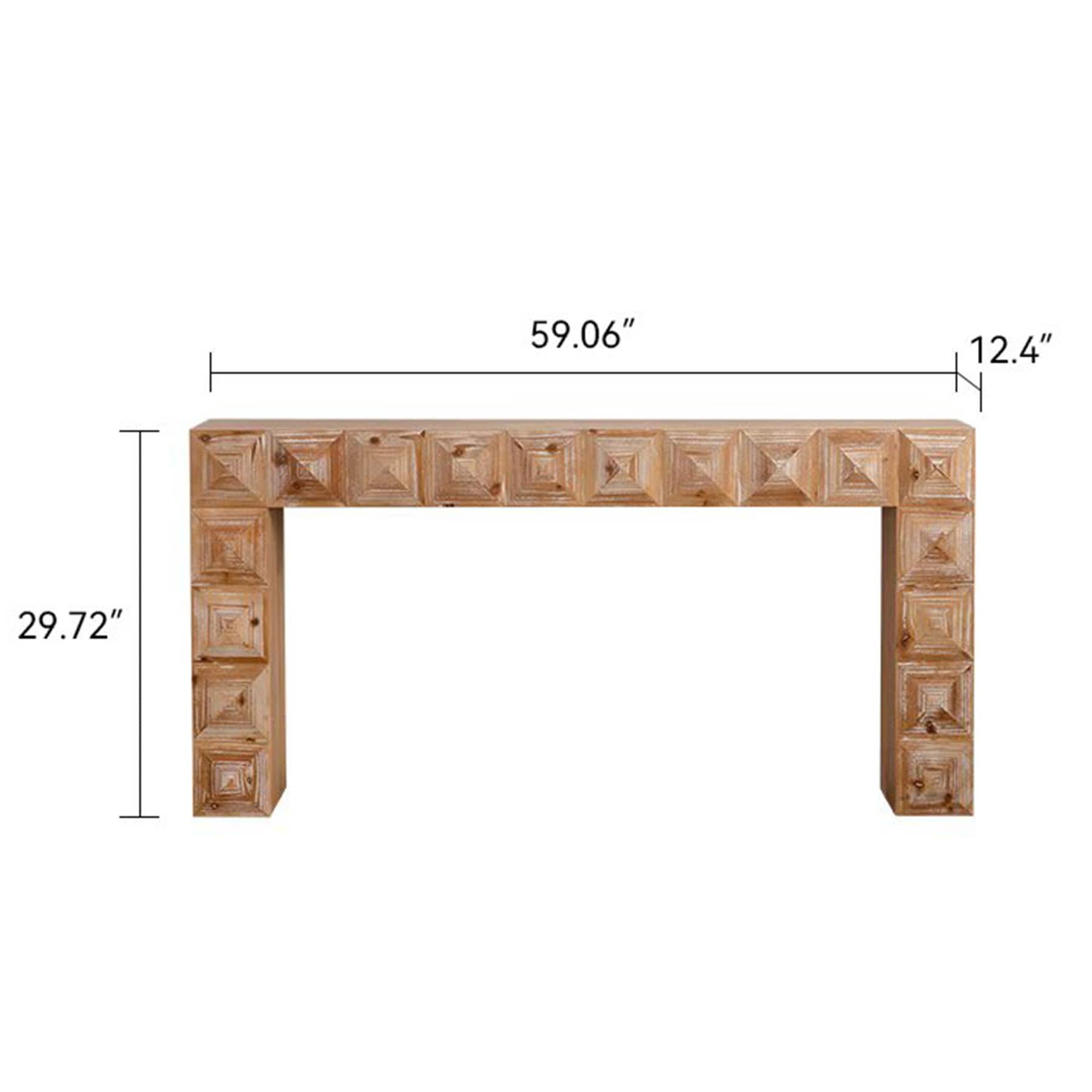 SINOFURN SYF1300010WT Console-Sofa-Tables - View #3