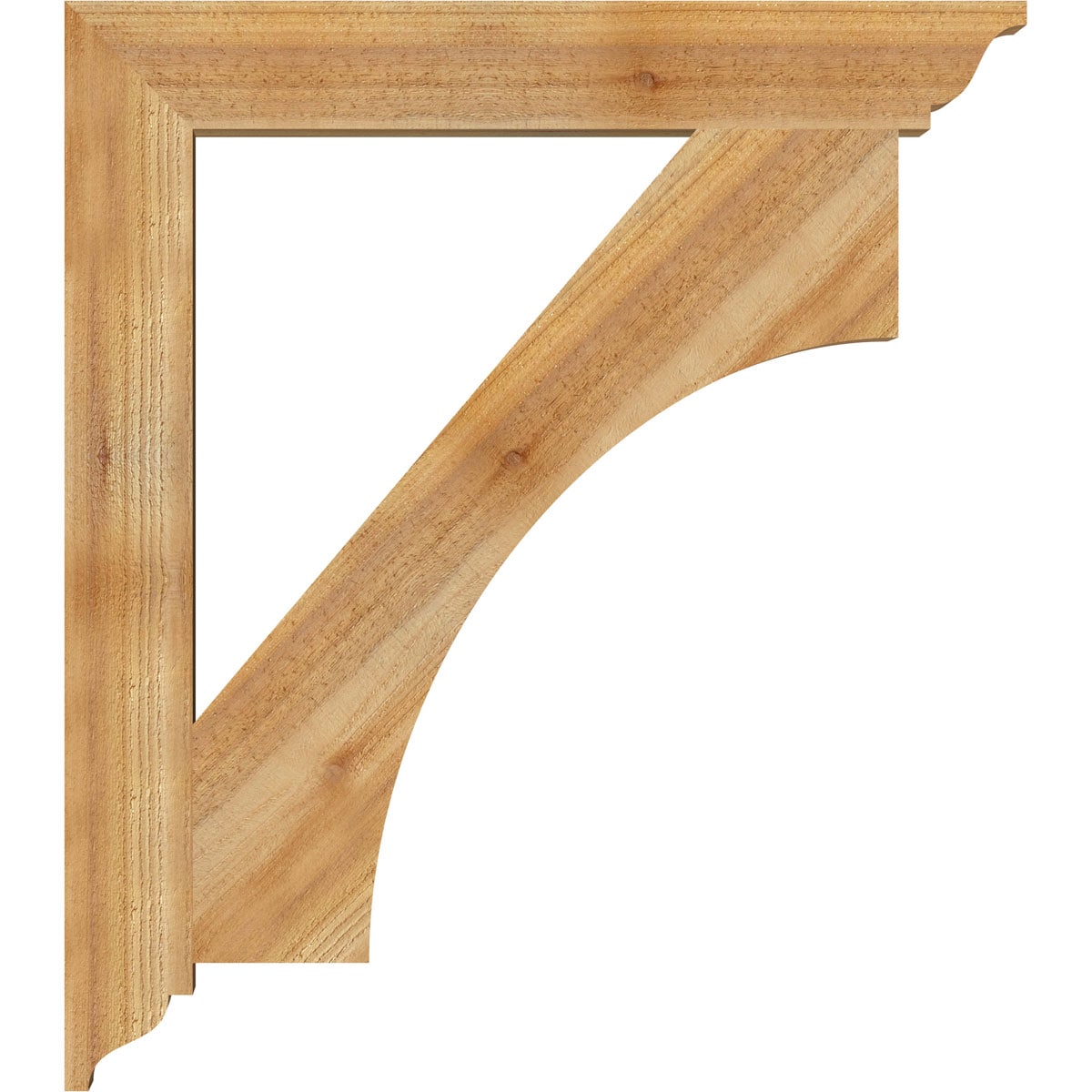 Ekena Millwork BKT04X30X34WTL01RWR Exterior-Brackets-Braces - View #3