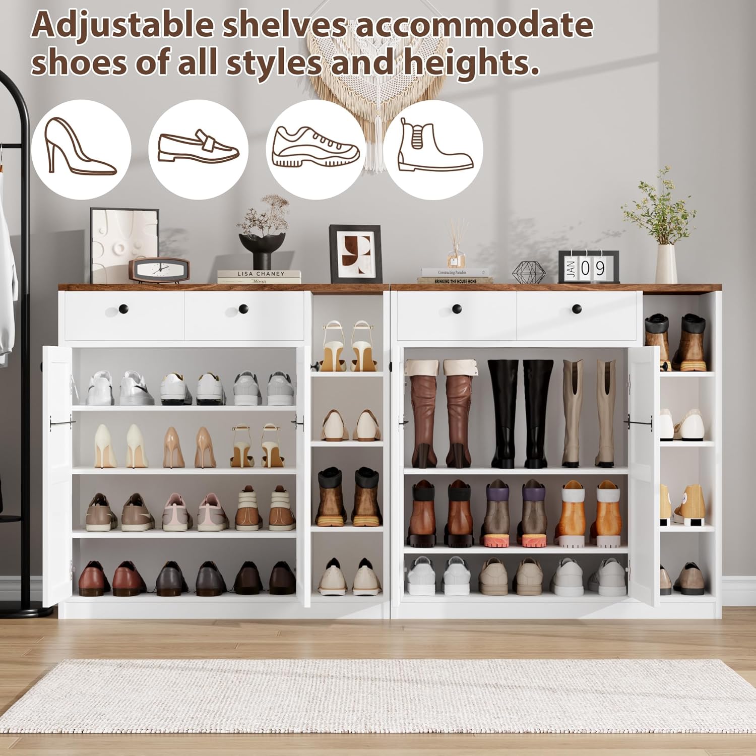 Qeetex DHZ-PTH-334EYATV Shoe-Racks - View #6