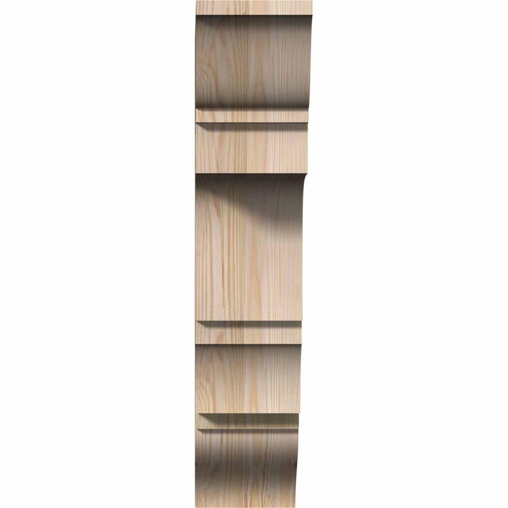 Ekena Millwork BKT06X24X28BOA01RDF Exterior-Brackets-Braces - View #2