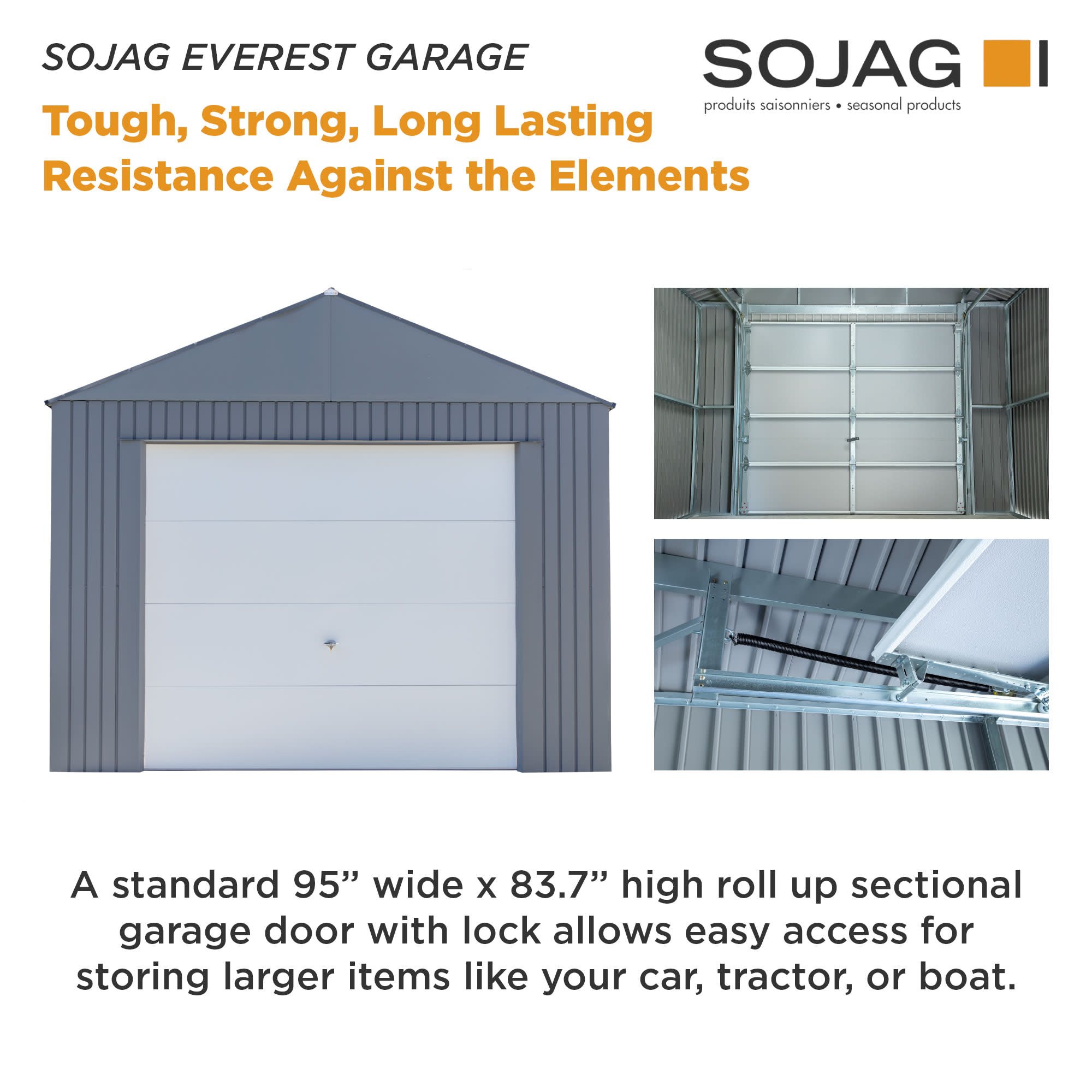 Arrow GRC1230 Metal-Storage-Buildings-Sheds - View #4