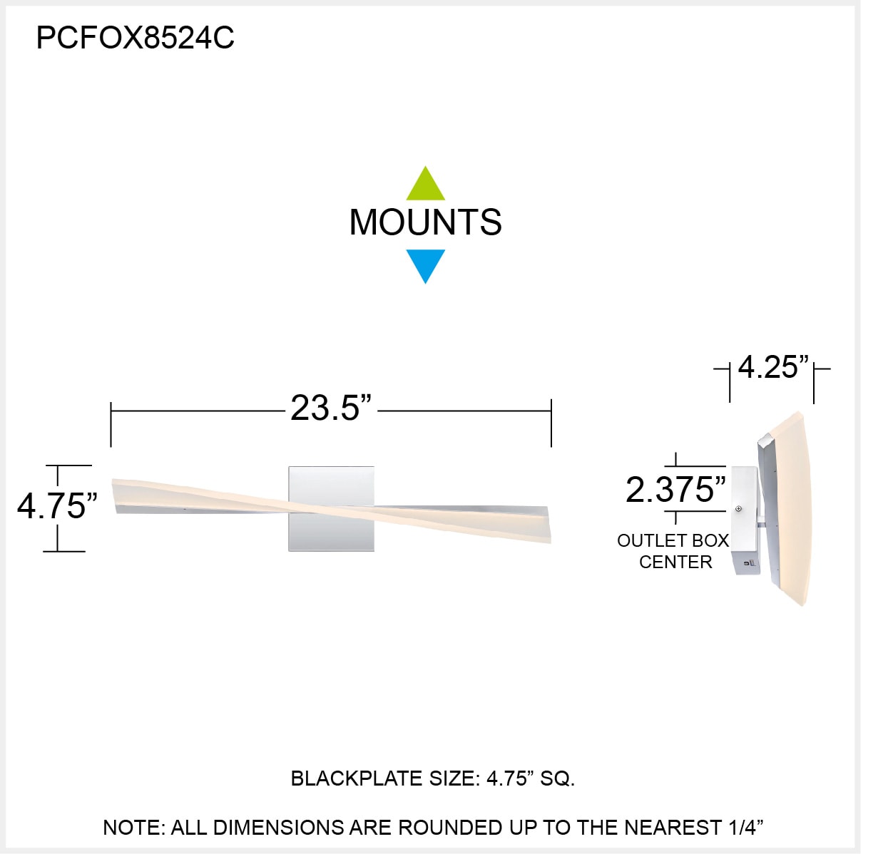 Quoizel PCFOX8524C b089995 - View #6