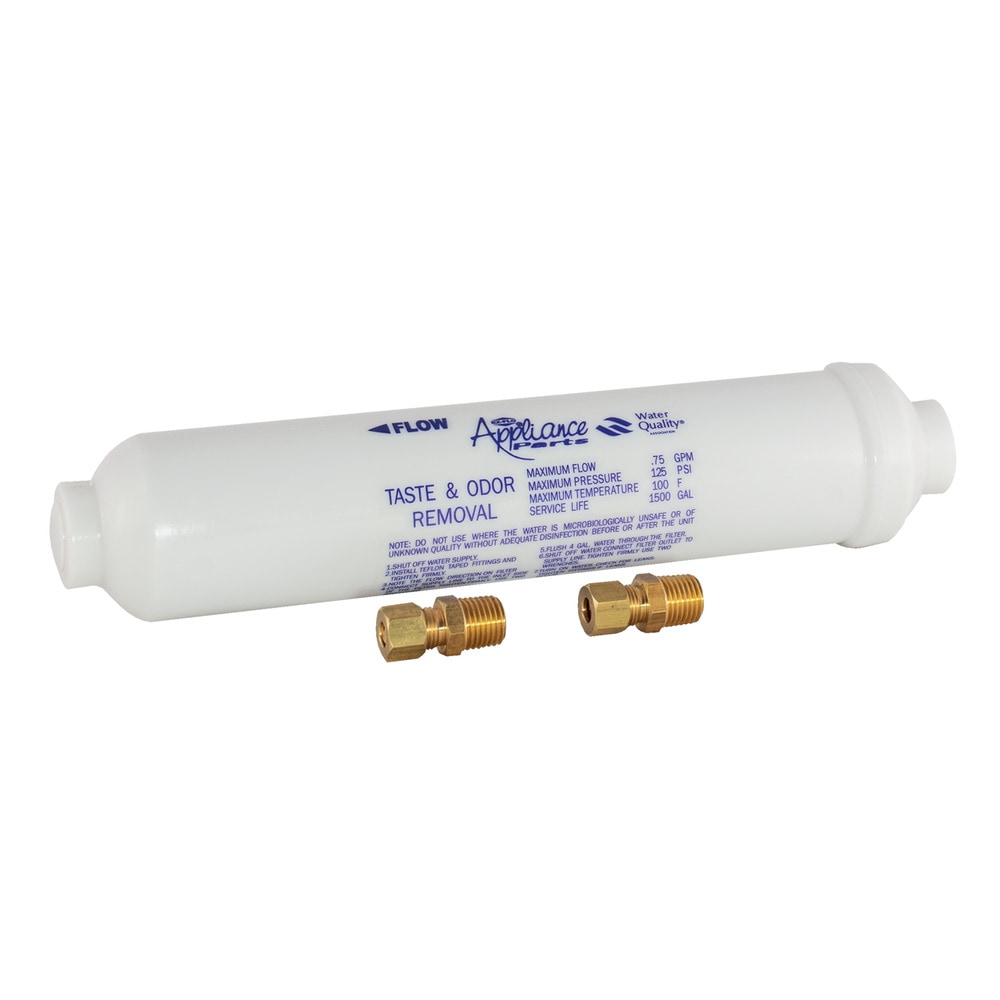 Lasco 37-1821 Ice Maker Inline Filter with 1/4-Inch Compression