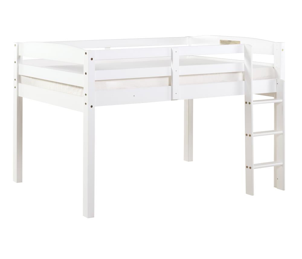 Camaflexi Tribeca White Twin Loft Bunk Bed in the Bunk Beds department ...