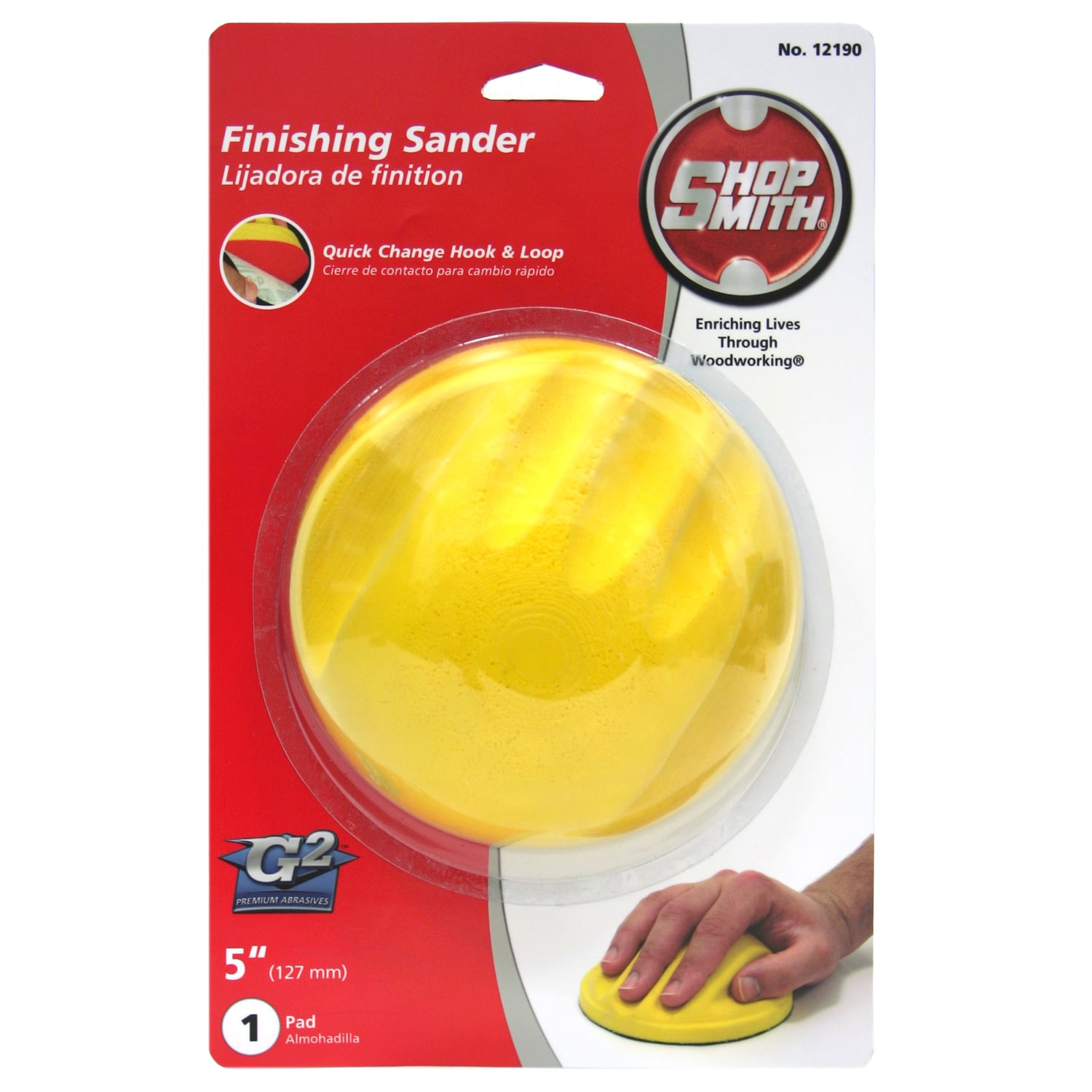 Shopsmith 12190 12190 Hand Sander 5-in x 5-in
