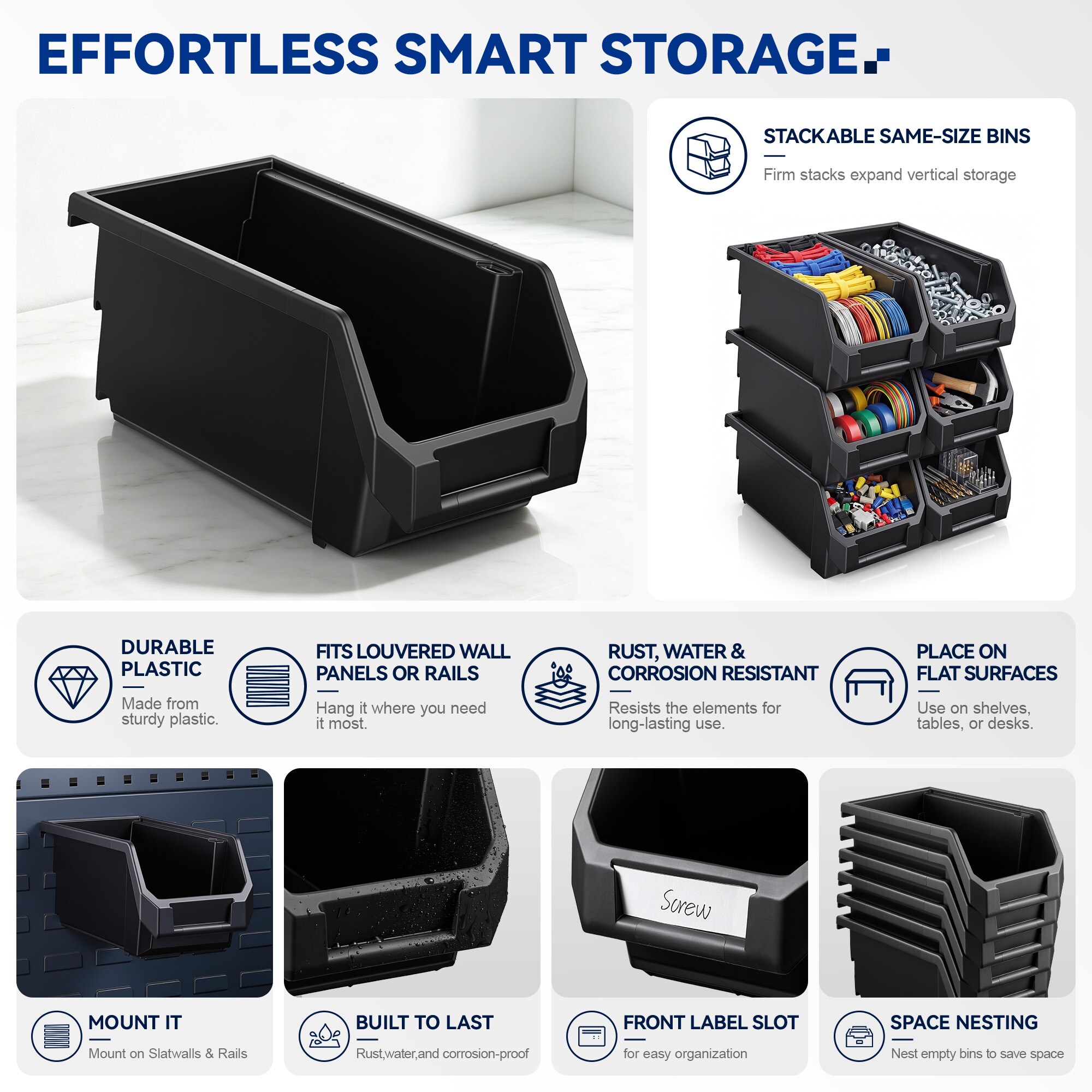 SORBUS SK-SMD10-BLK Tool-Storage-Access - View #4