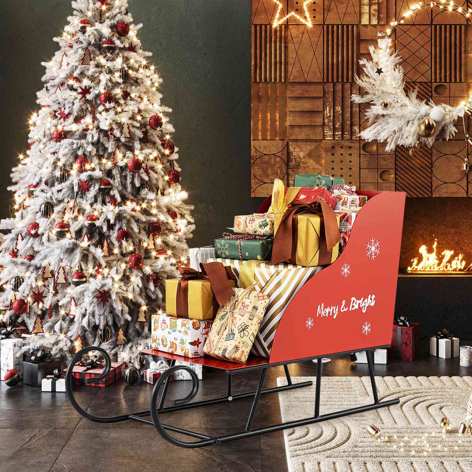 Costway CSHY002948 Table-Christmas-Decorations - View #5