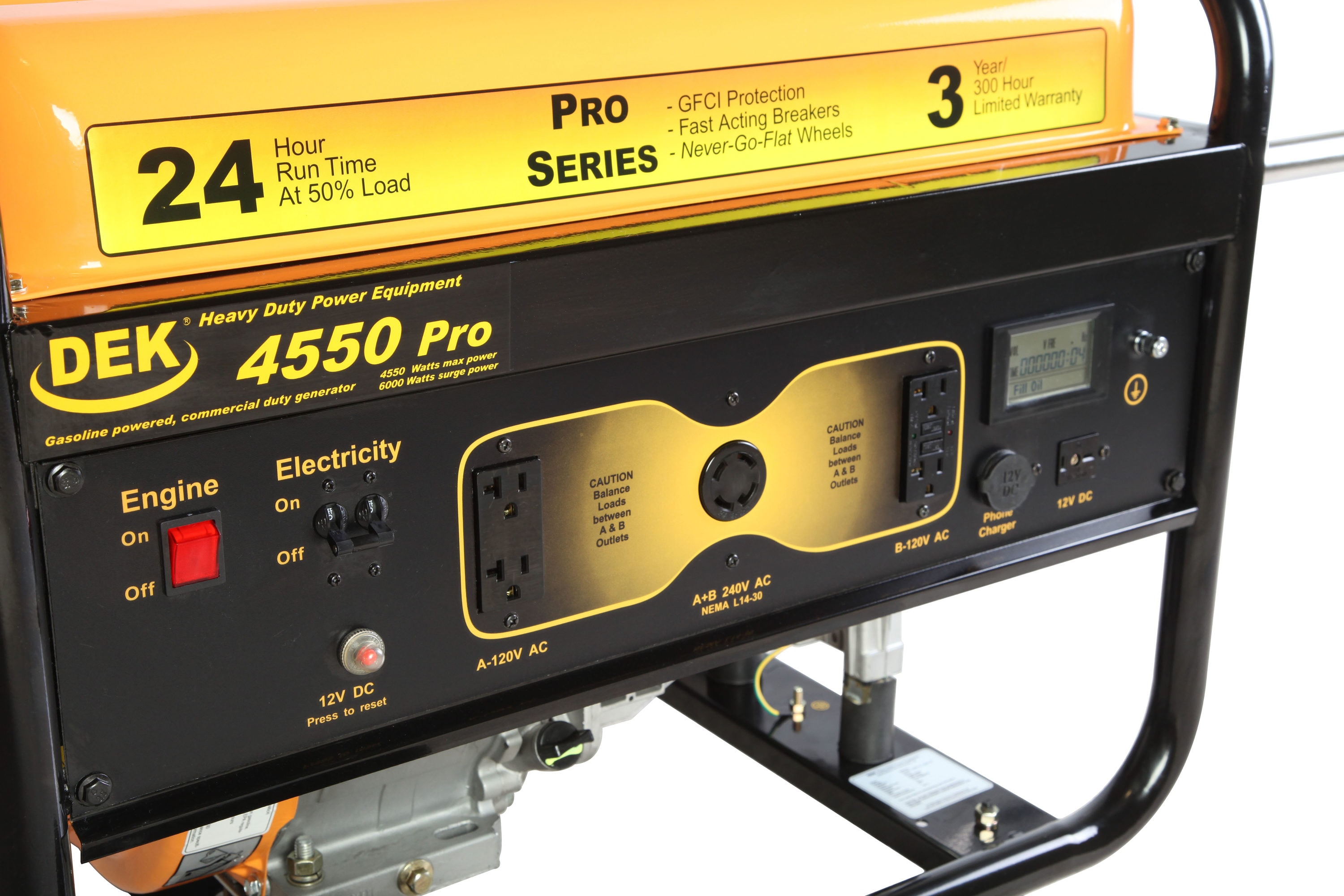 DEK DEK4550PRO Portable-Generators - View #4