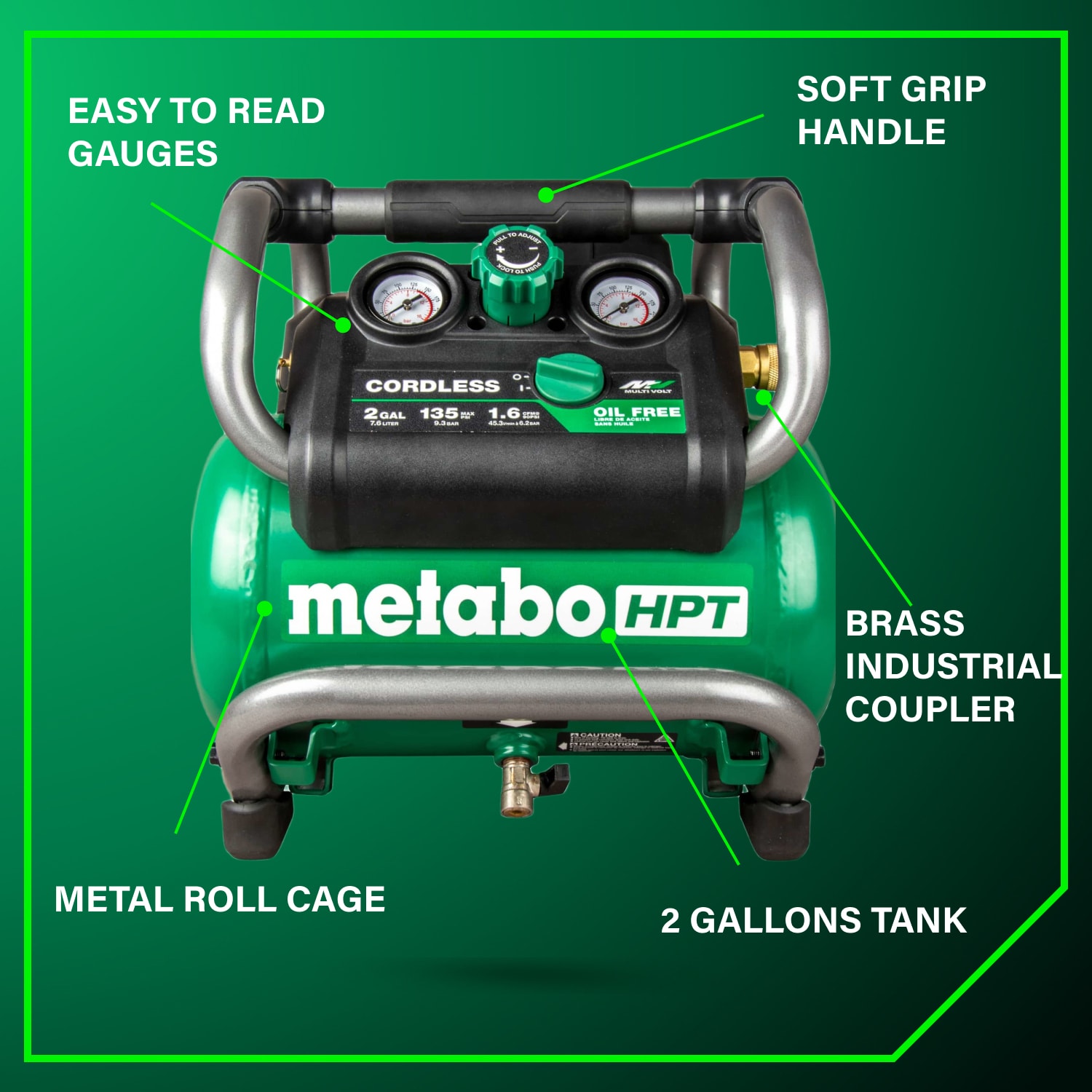 Metabo HPT EC36DAQ4M Air-Compressors - View #4