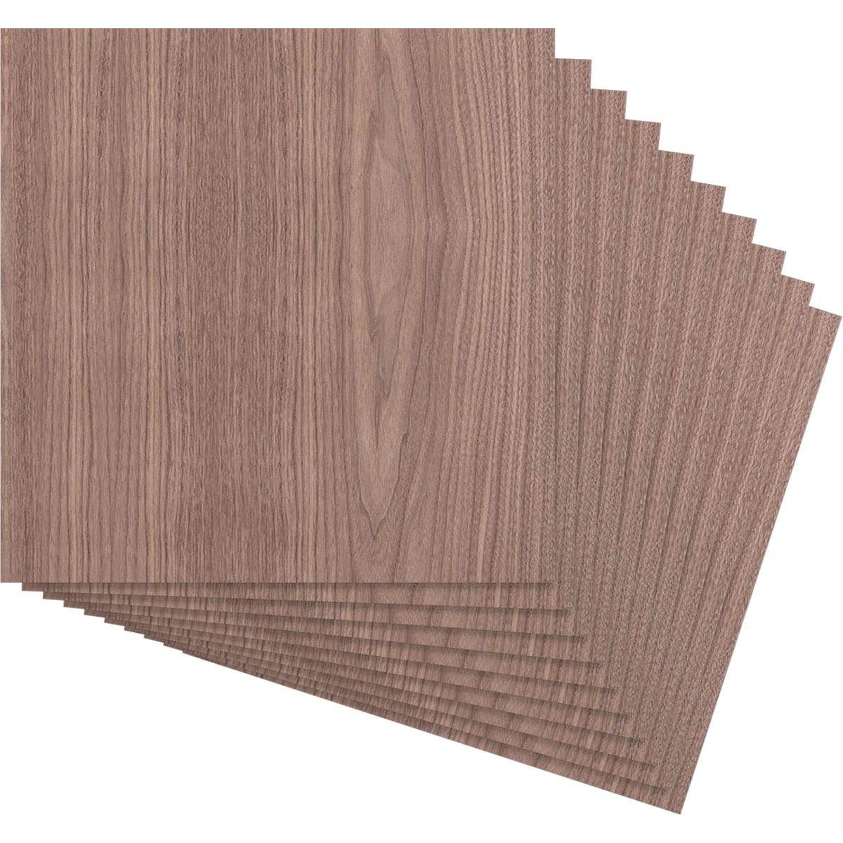 Ekena Millwork HBW24X24X375CWA 23-3/4-in x 23-3/4-in Smooth Paintable/Stainable Wood Wall Panel ( 10 -Pack, Covers 3.92-sq ft )