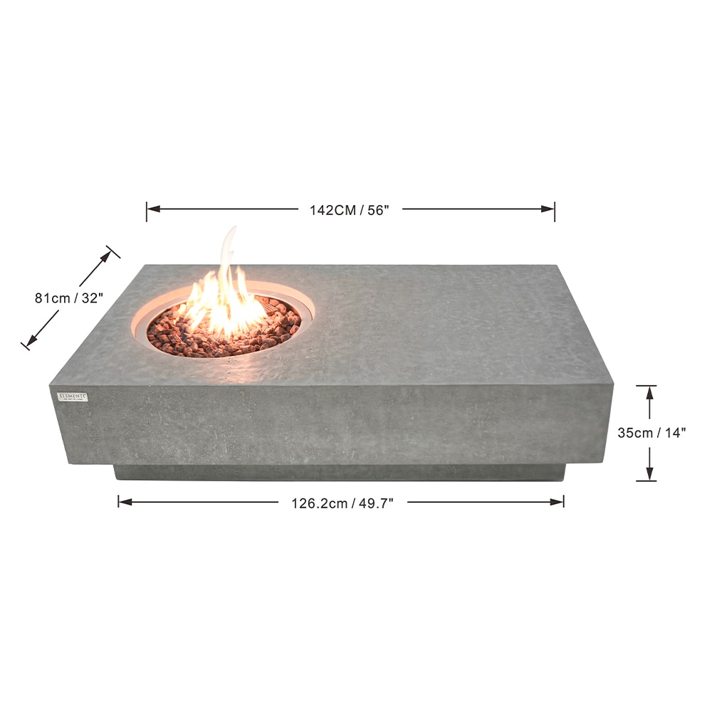 Elementi ENV-OFG104-NG Outdoor-Gas-Firepits - View #3