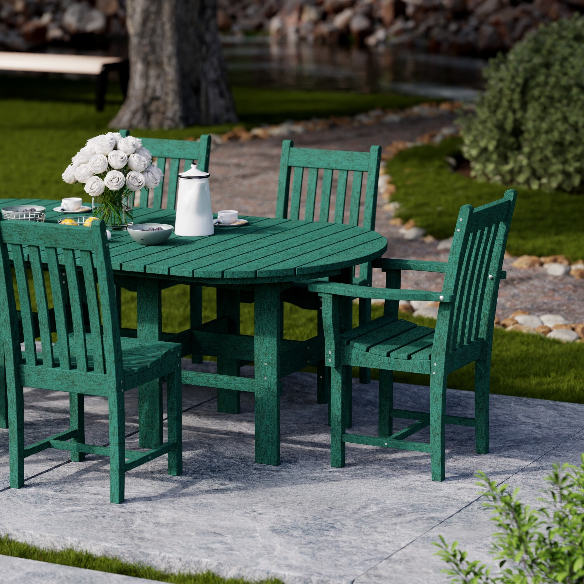 Wildridge LCC-292-TG Patio-Dining-Sets - View #3