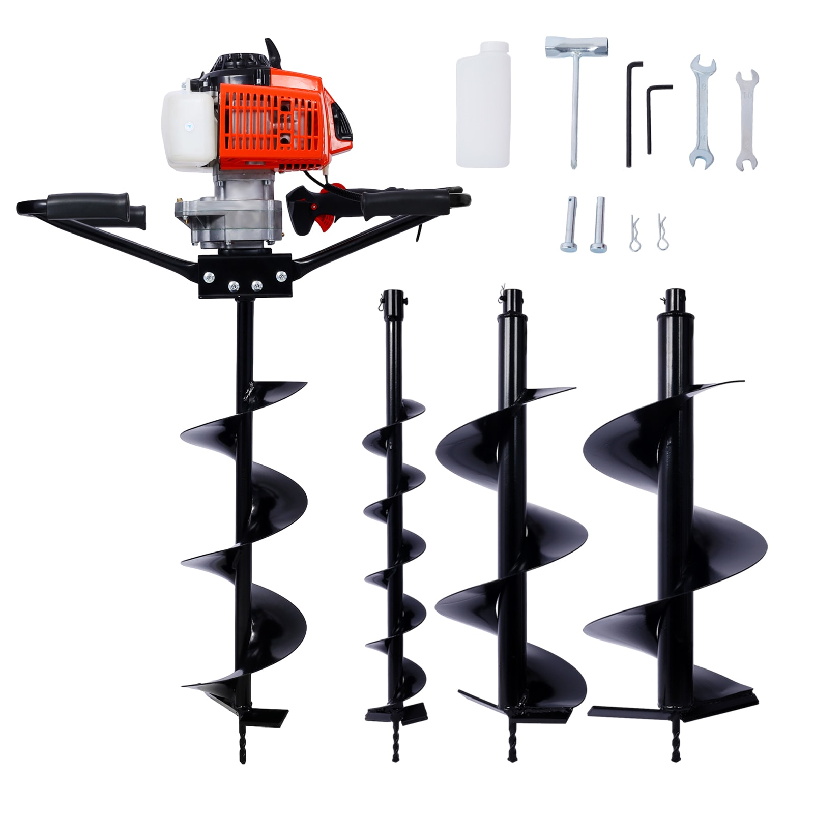 Siavonce XH00062 63-cc 1-man Auger Powerheads Auger Powerhead with 3/4-in Bit