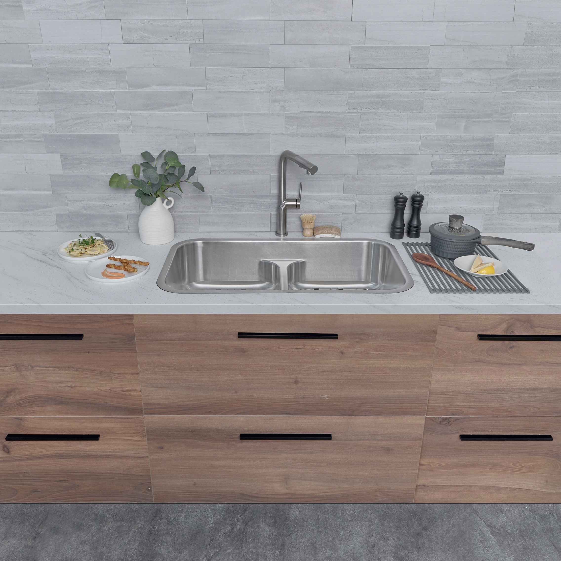 Stylish S-202XTG Kitchen-Sinks - View #3