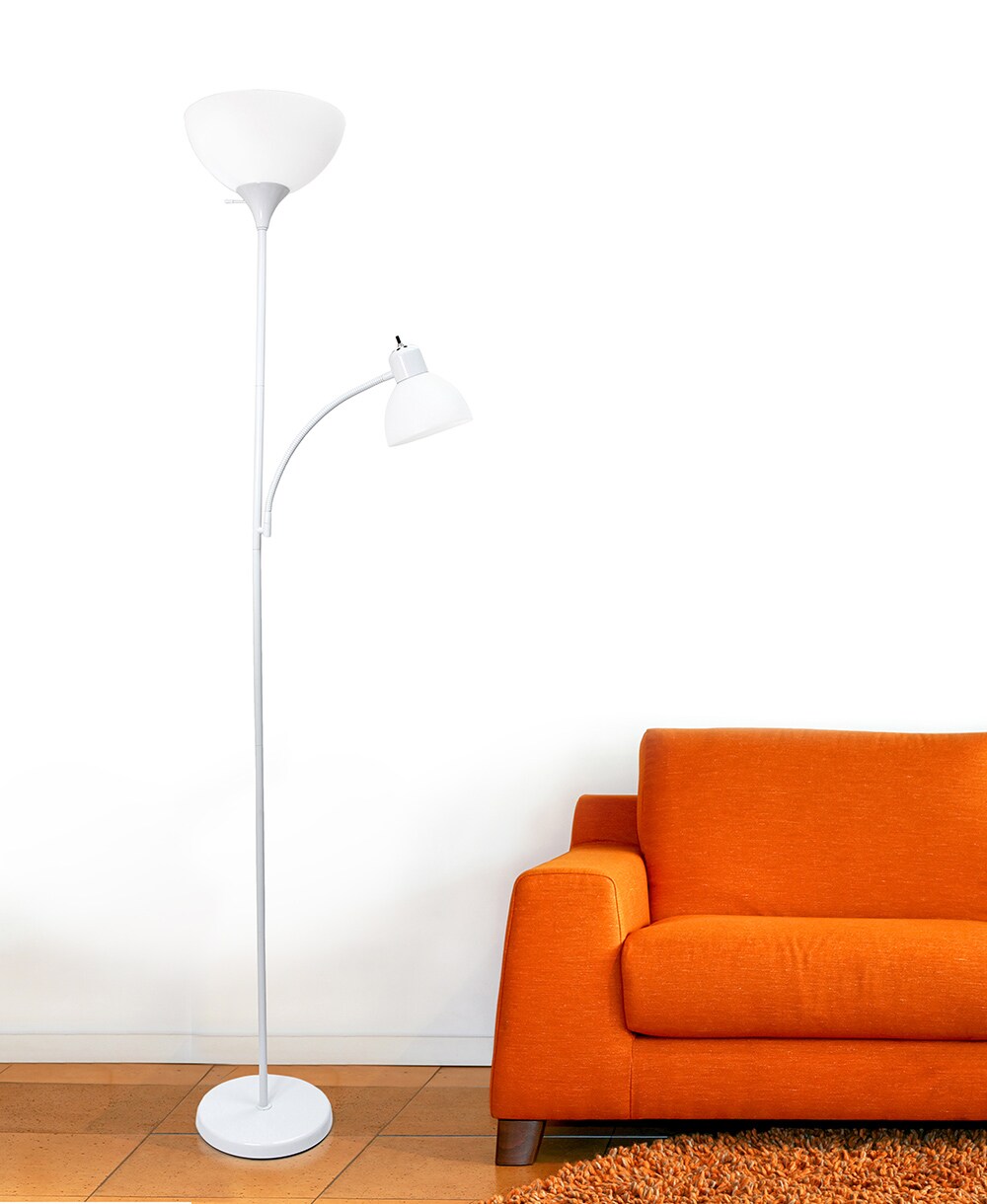 Simple Designs LF2000-WHT-2PK floorlamps - View #5