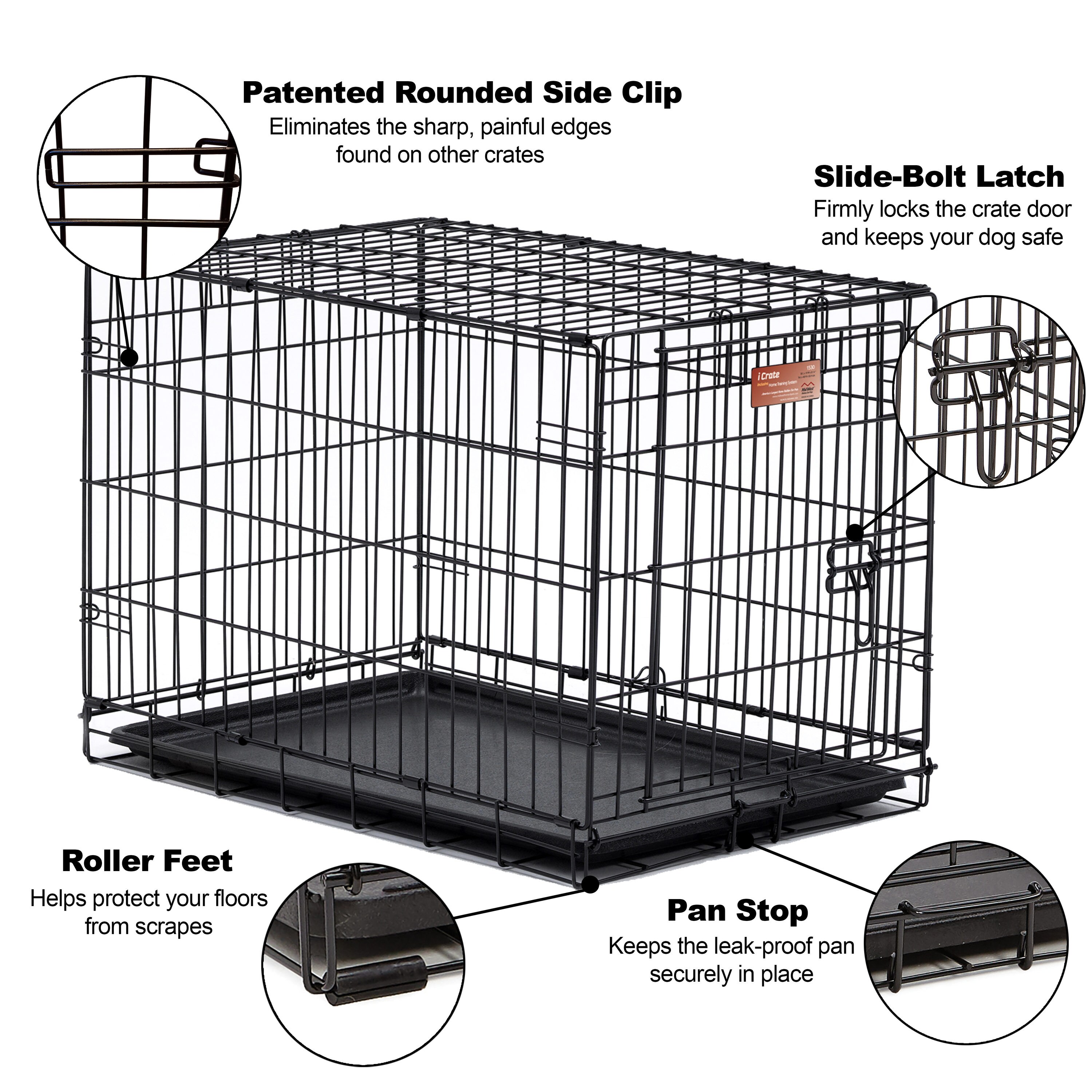 are metal dog crates safe