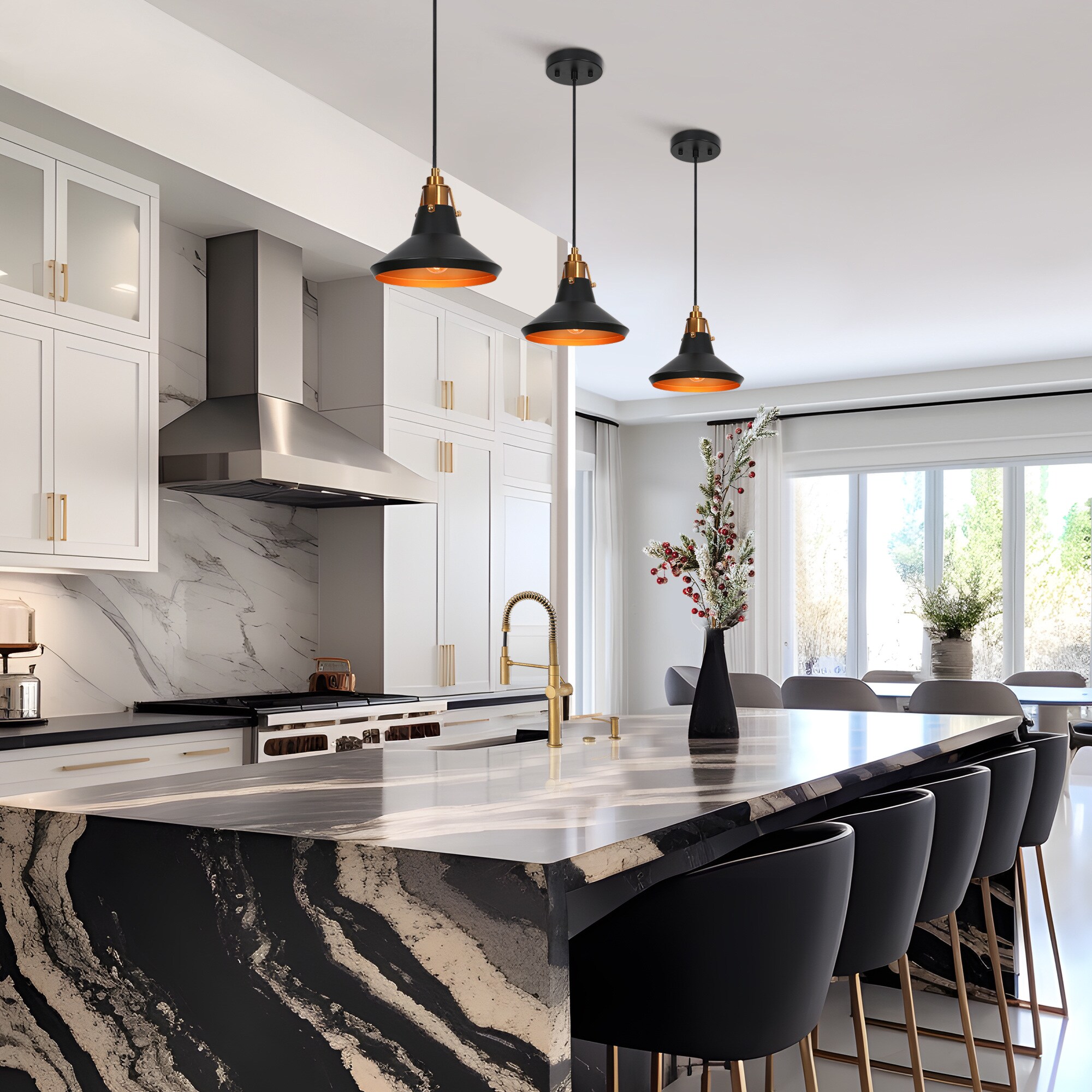 ZEVNI L3UY2IRRW934PSM8 Pendant-Lights - View #3