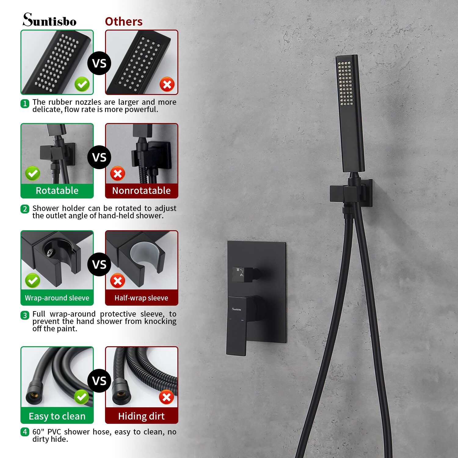 waterpar WPLO-SH544 Showerhead-Bar-Panels - View #5