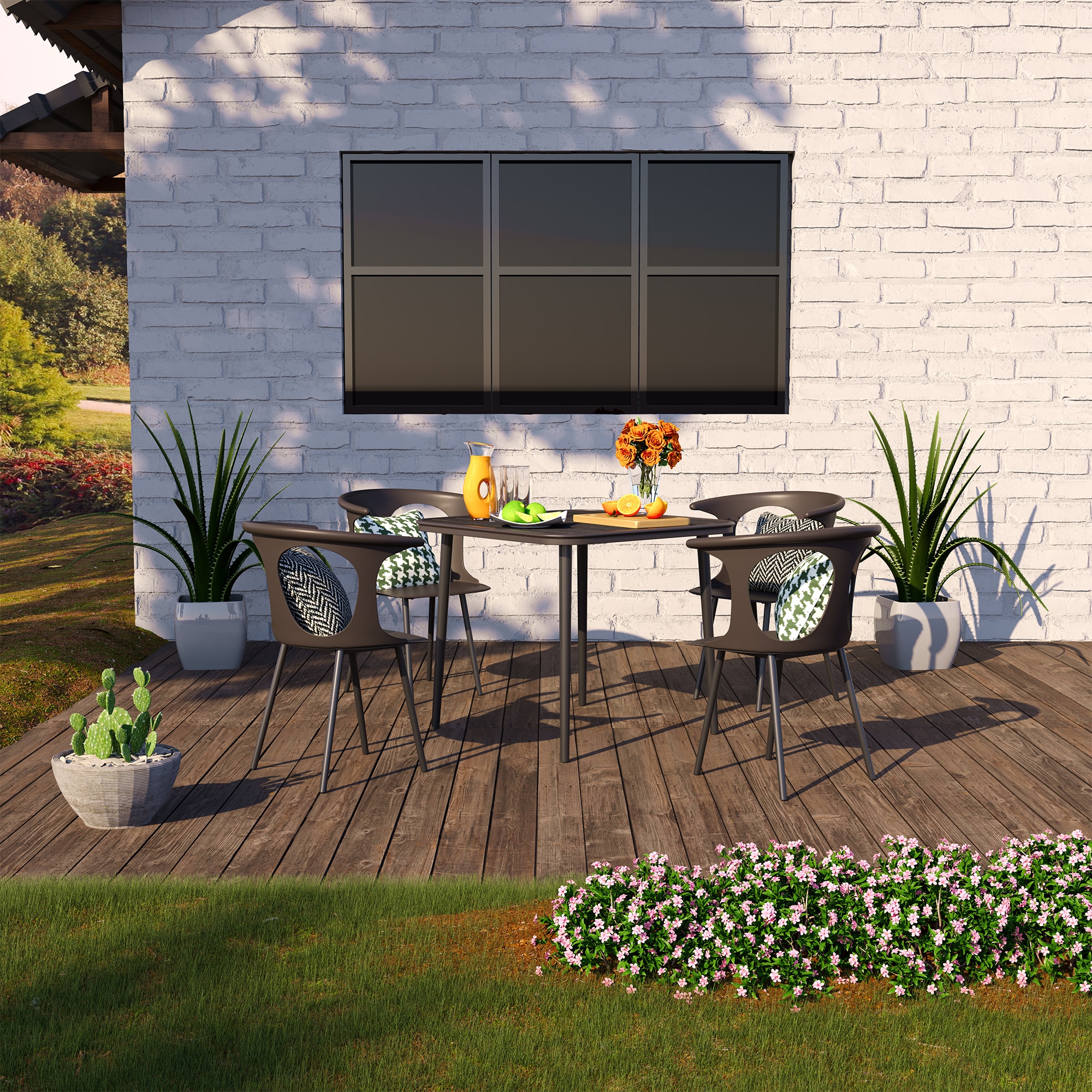 Clihome AL-01DAC-01 Patio-Dining-Sets - View #4