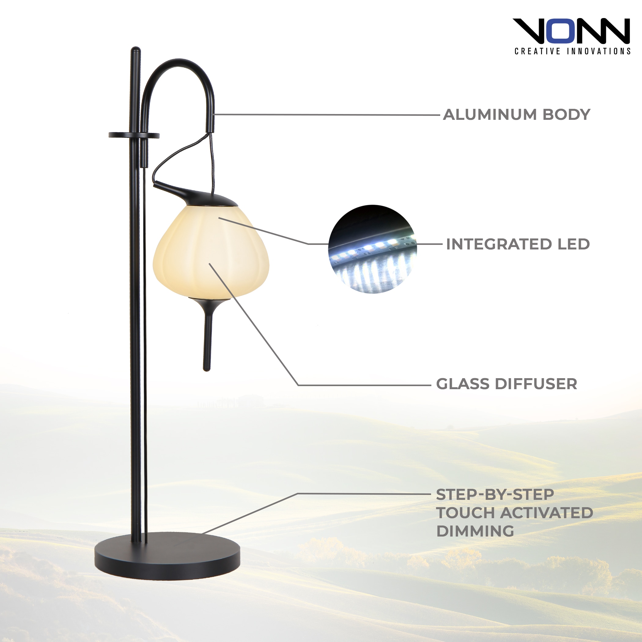VONN Lighting VAT6221BL Table-Lamps - View #4
