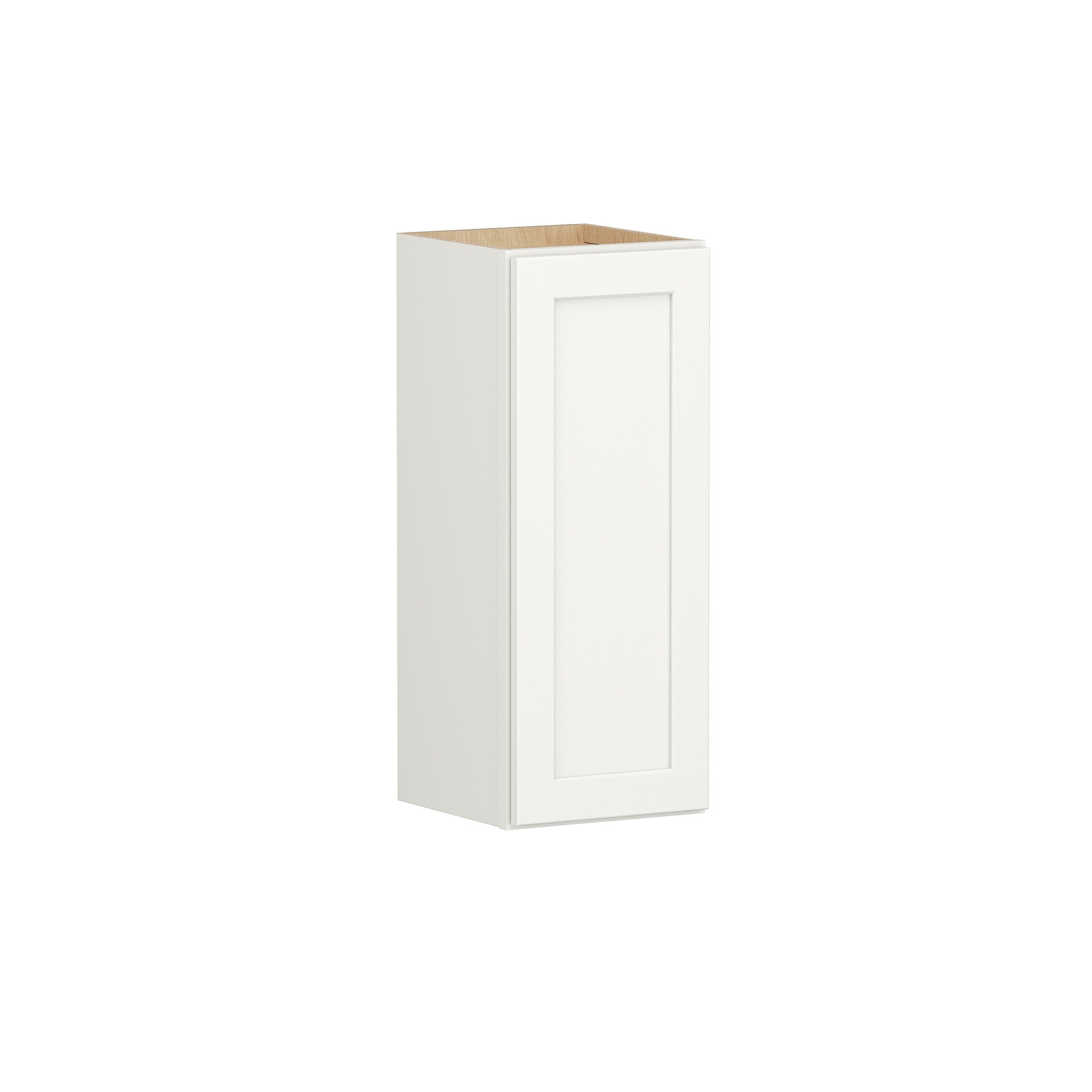 Shenandoah PRO Express Breckenridge 24-in W x 30.125-in H x 12-in D Linen Full Overlay Diagonal Corner Wall Fully Assembled Plywood Cabinet (Recessed Panel Shaker Style)