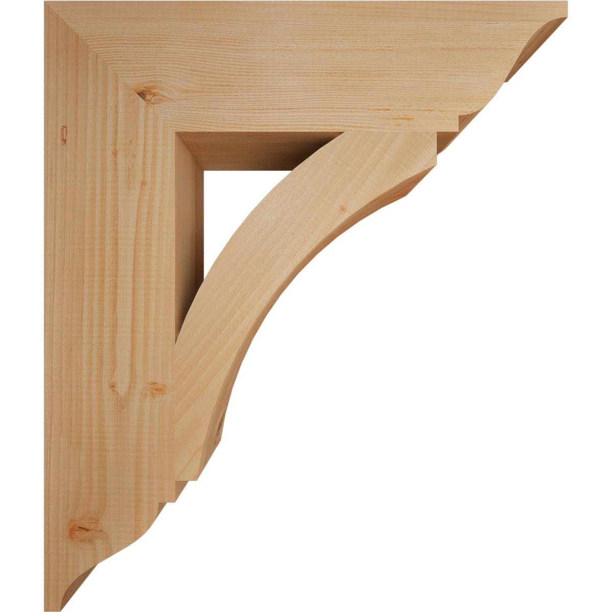 Ekena Millwork BKT06X24X28THR01SDF Exterior-Brackets-Braces - View #3