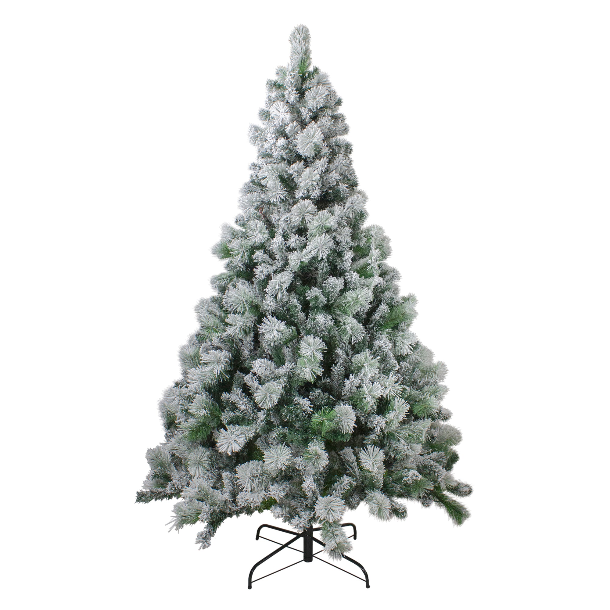 Northlight 33663442 7.5-ft Spruce Flocked Artificial Christmas Tree