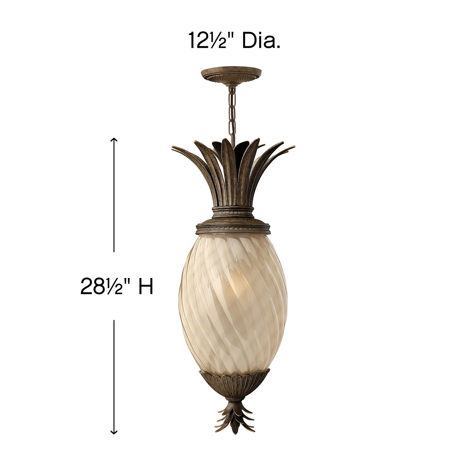 Hinkley 2122PZ Pendant-Lights - View #4