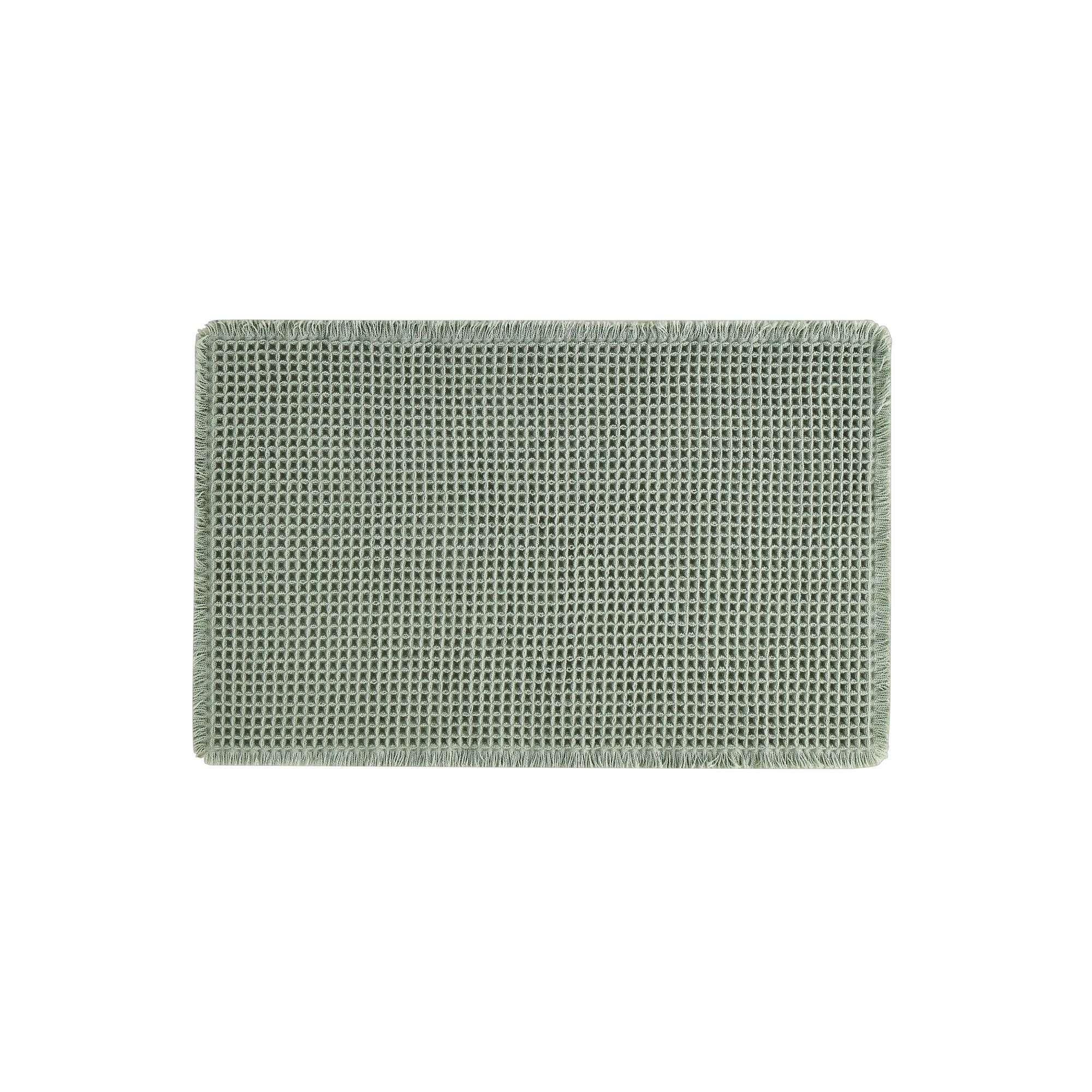 Lucky Brand  Taylor Solid Waffle 20x32 Bath Rugs