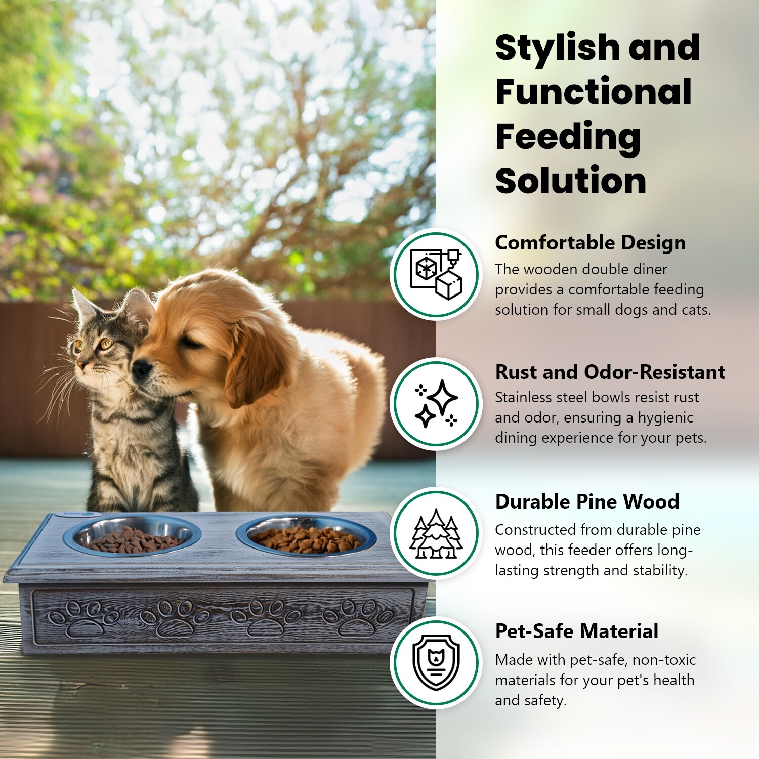 Iconic Pet 52066 Pet-Feeder - View #7