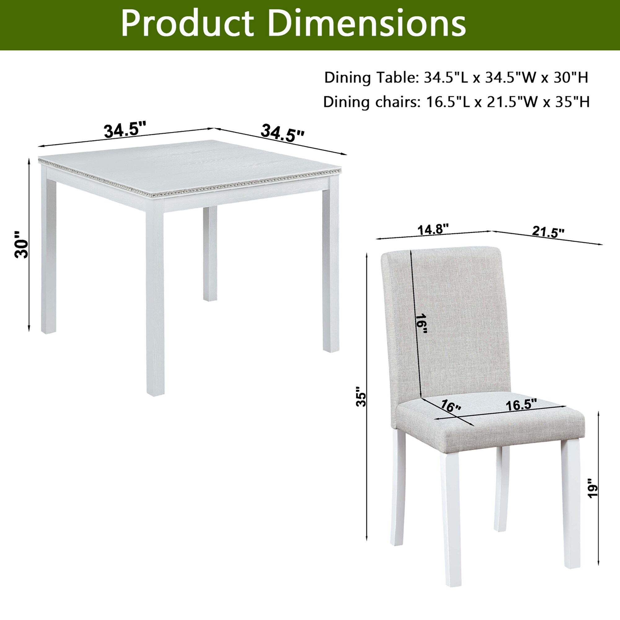 Bybafun YC9900003 Dining-Sets - View #3