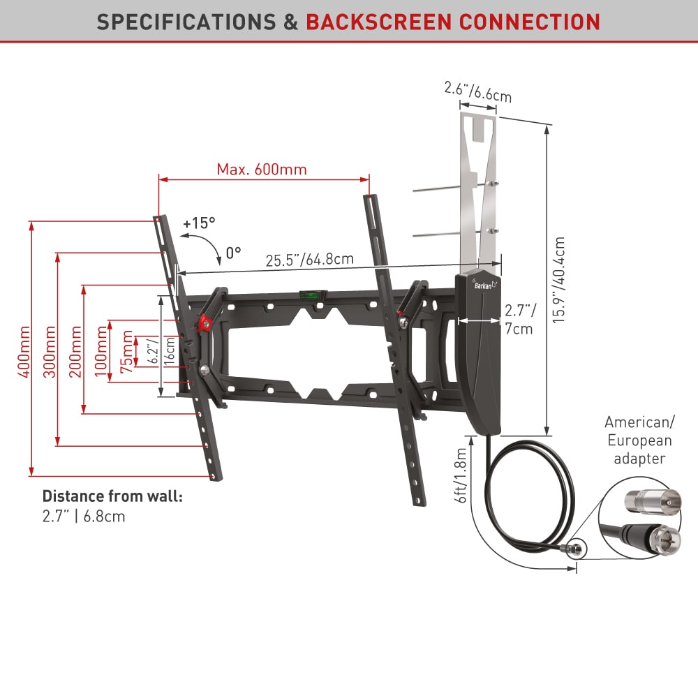 Barkan TVA31 Tv-Mounts - View #4