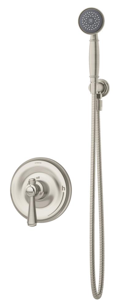 Symmons Degas Satin Nickel 1-handle Single Function Round Shower Faucet ...