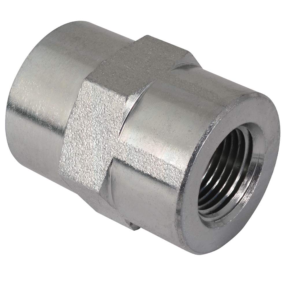 Apache  39035408 Hydraulic Adapter 3/8 Female Pipe x 3/8 Female Pipe Style 5000