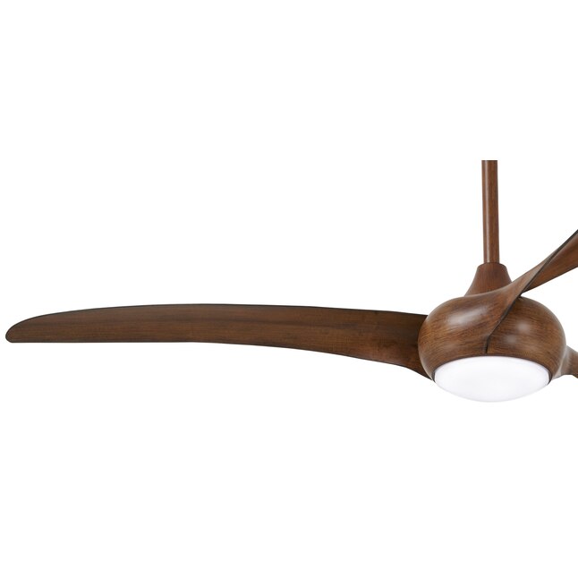 Minka Aire Light Wave 65 In Distressed, Propeller Ceiling Fan With Light
