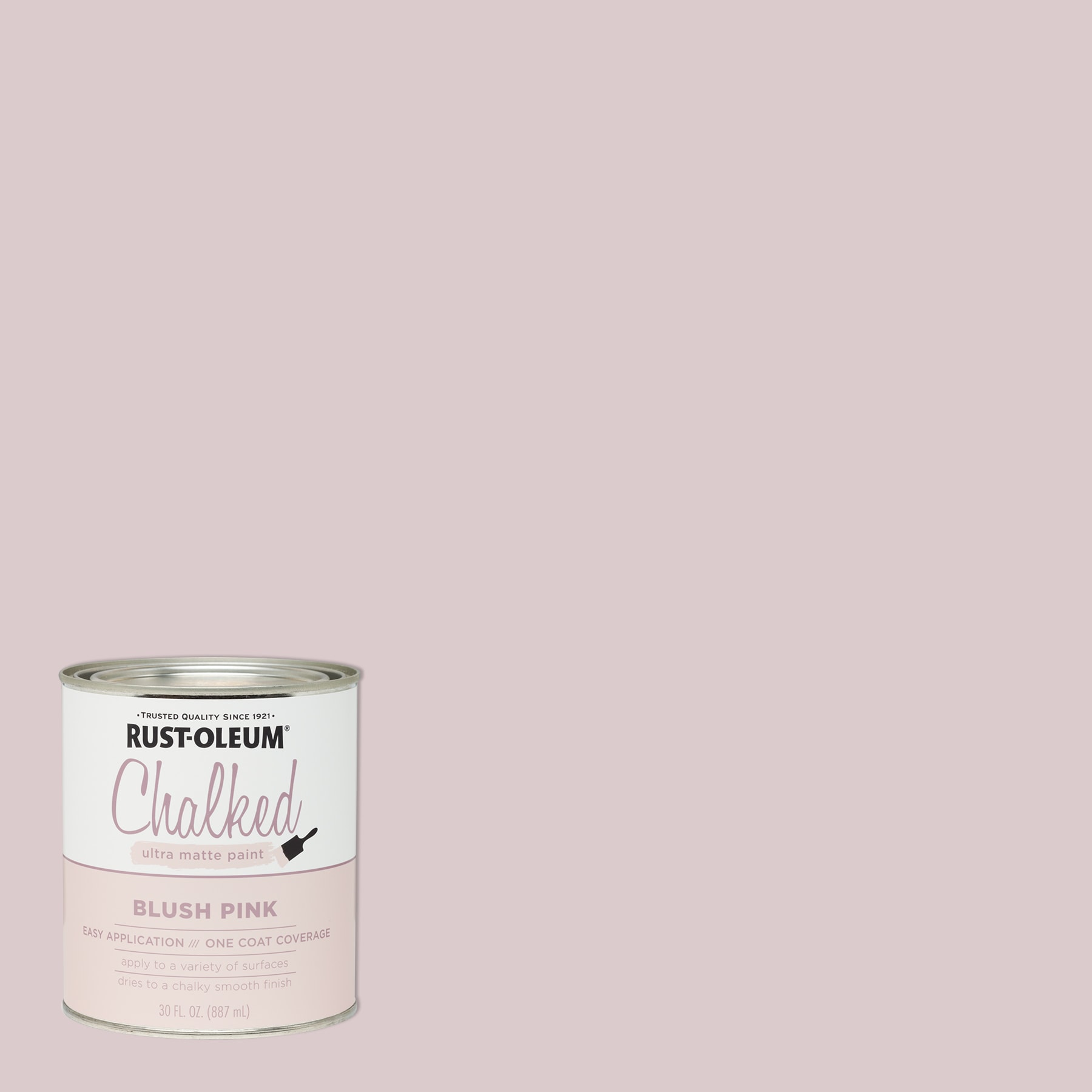 Rust-Oleum Blush Pink Acrylic Chalky Paint (1-Quart)